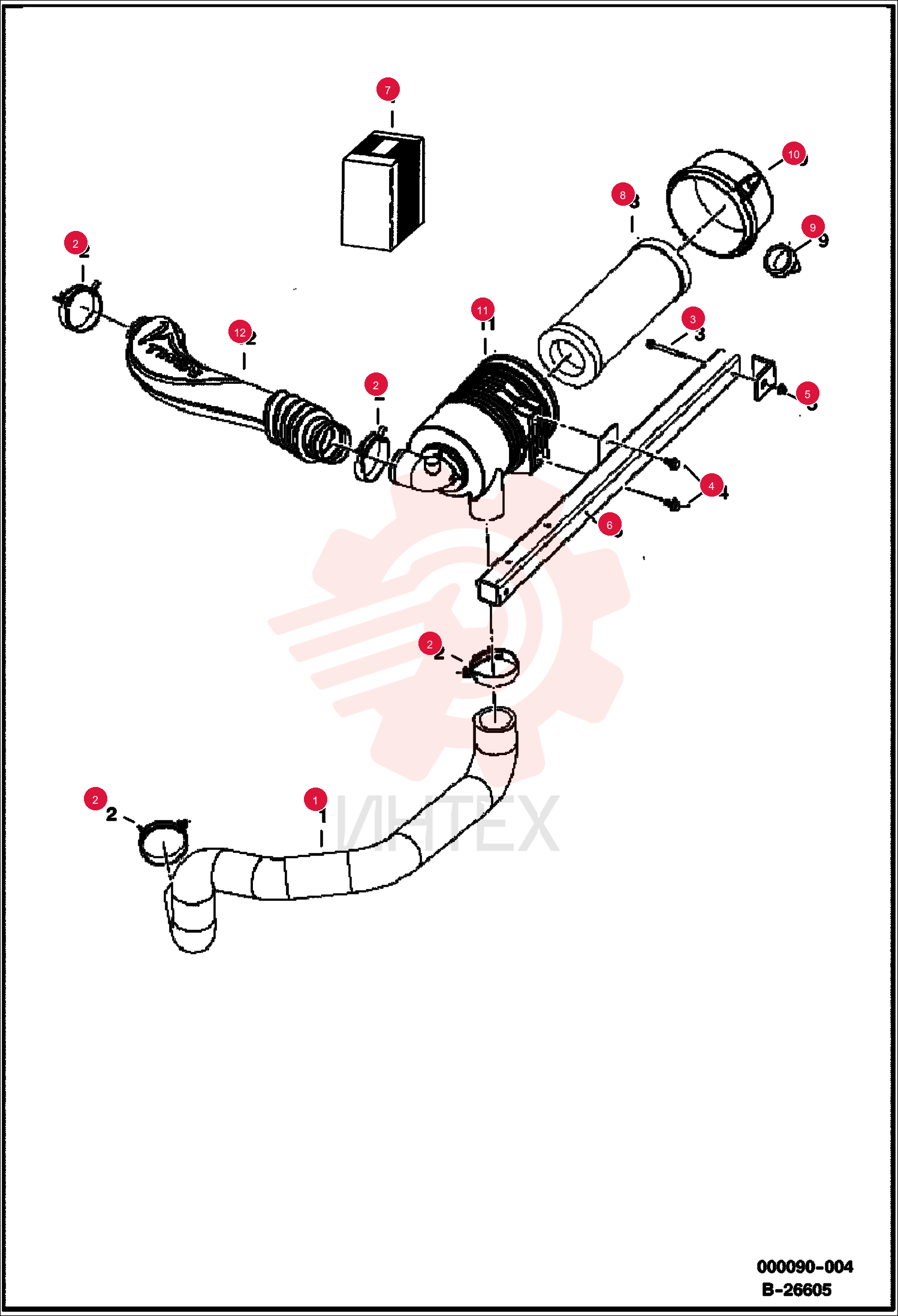 HOSE INTAKE 102395601CC (1)