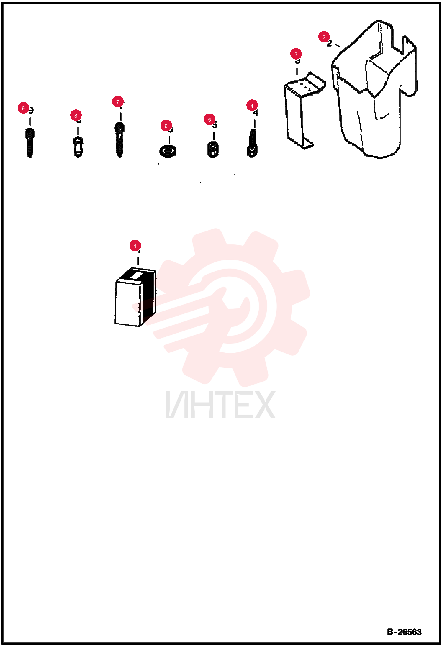 STORAGE BIN (GAS ONLY) 103199601CC