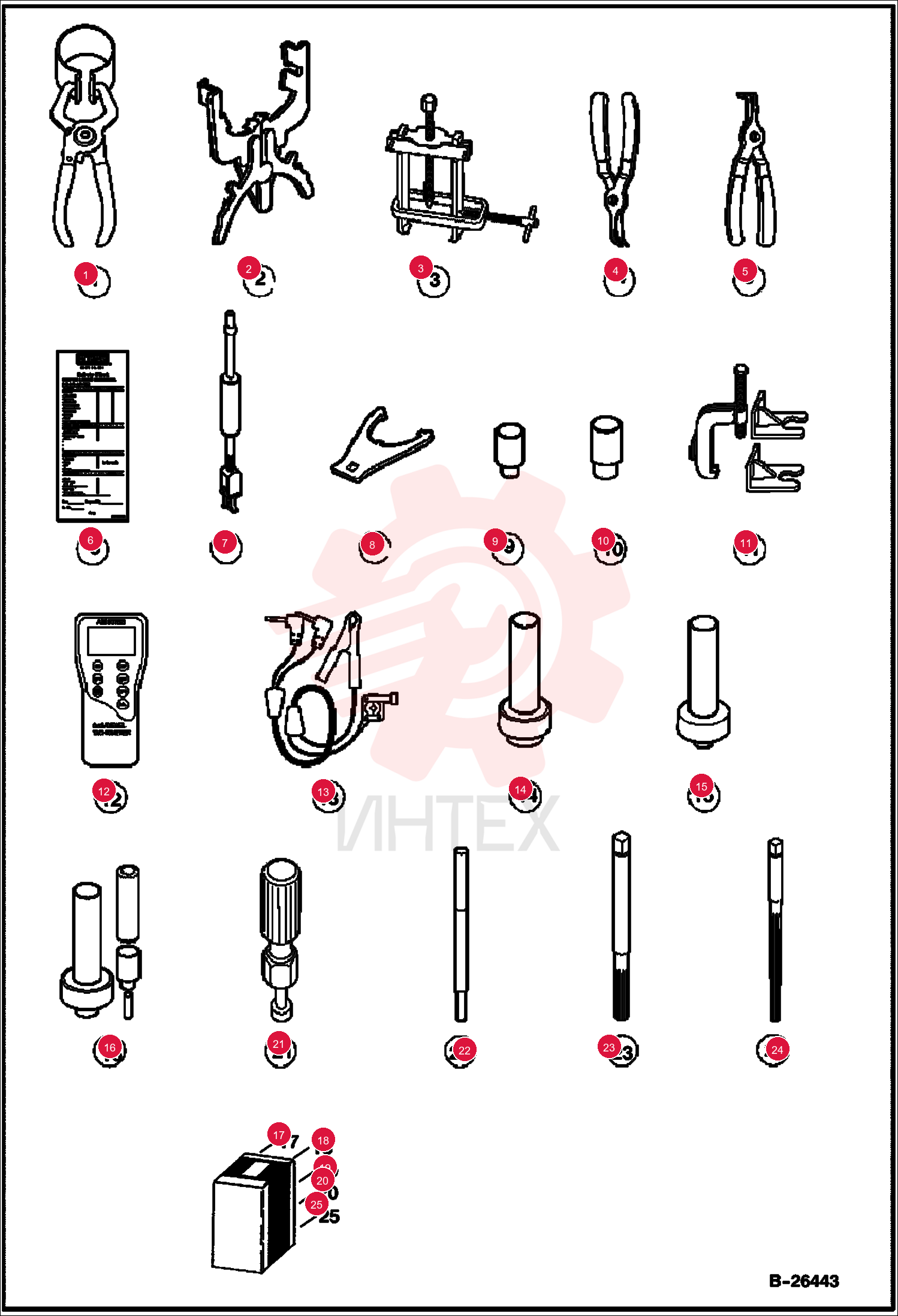 TOOL-STEERING BEARING PRESS 1014264CC