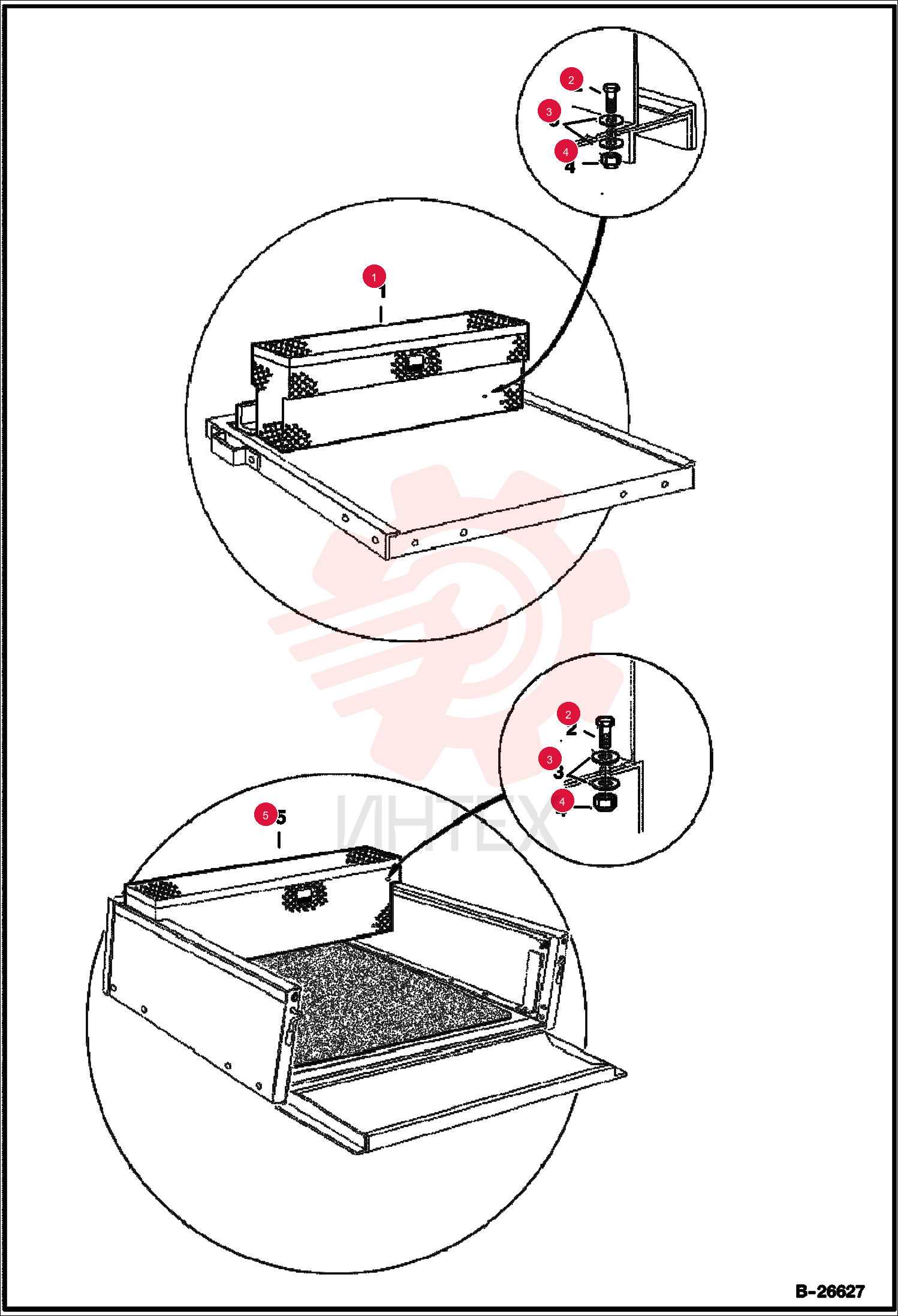 TOOLBOX FLATBED 101837401CC