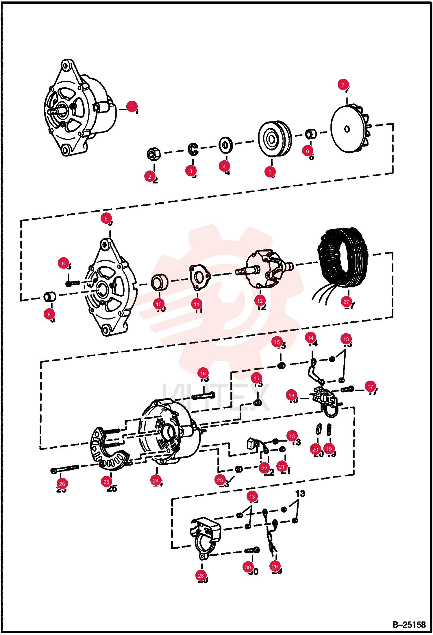 ALTERNATOR 6661611
