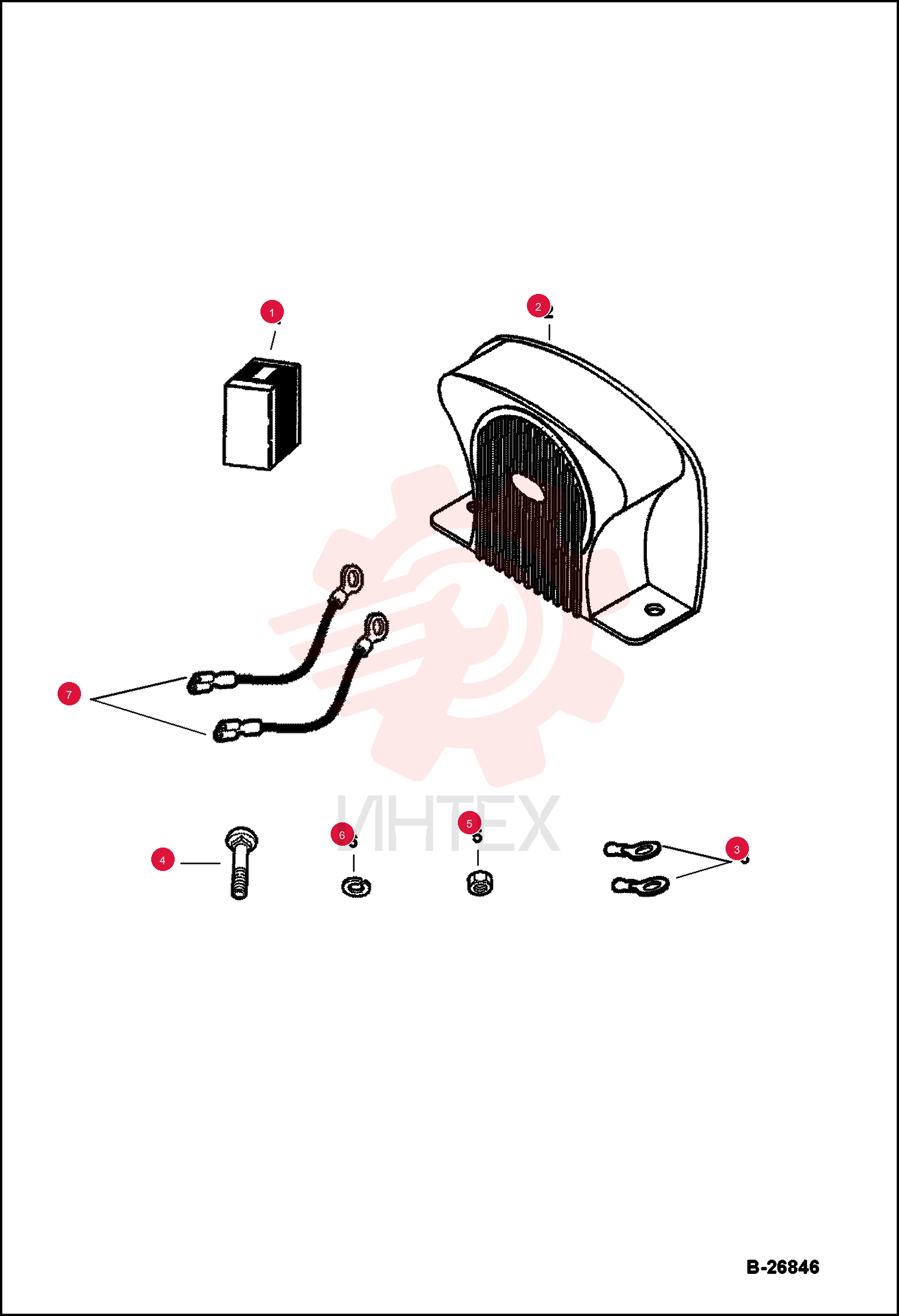 ALARM, BACK-UP SVP293402CC
