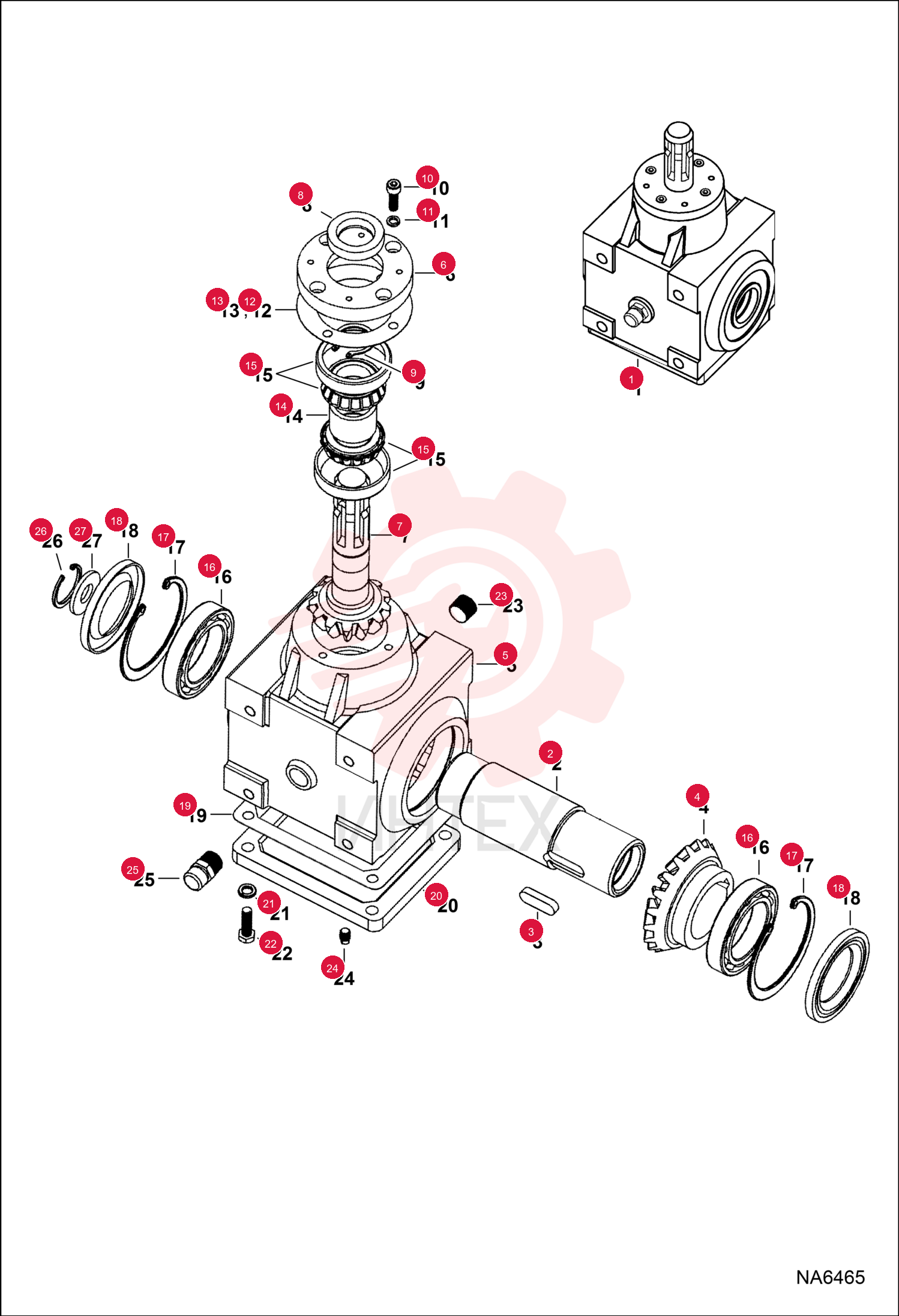 GEARBOX 7024482