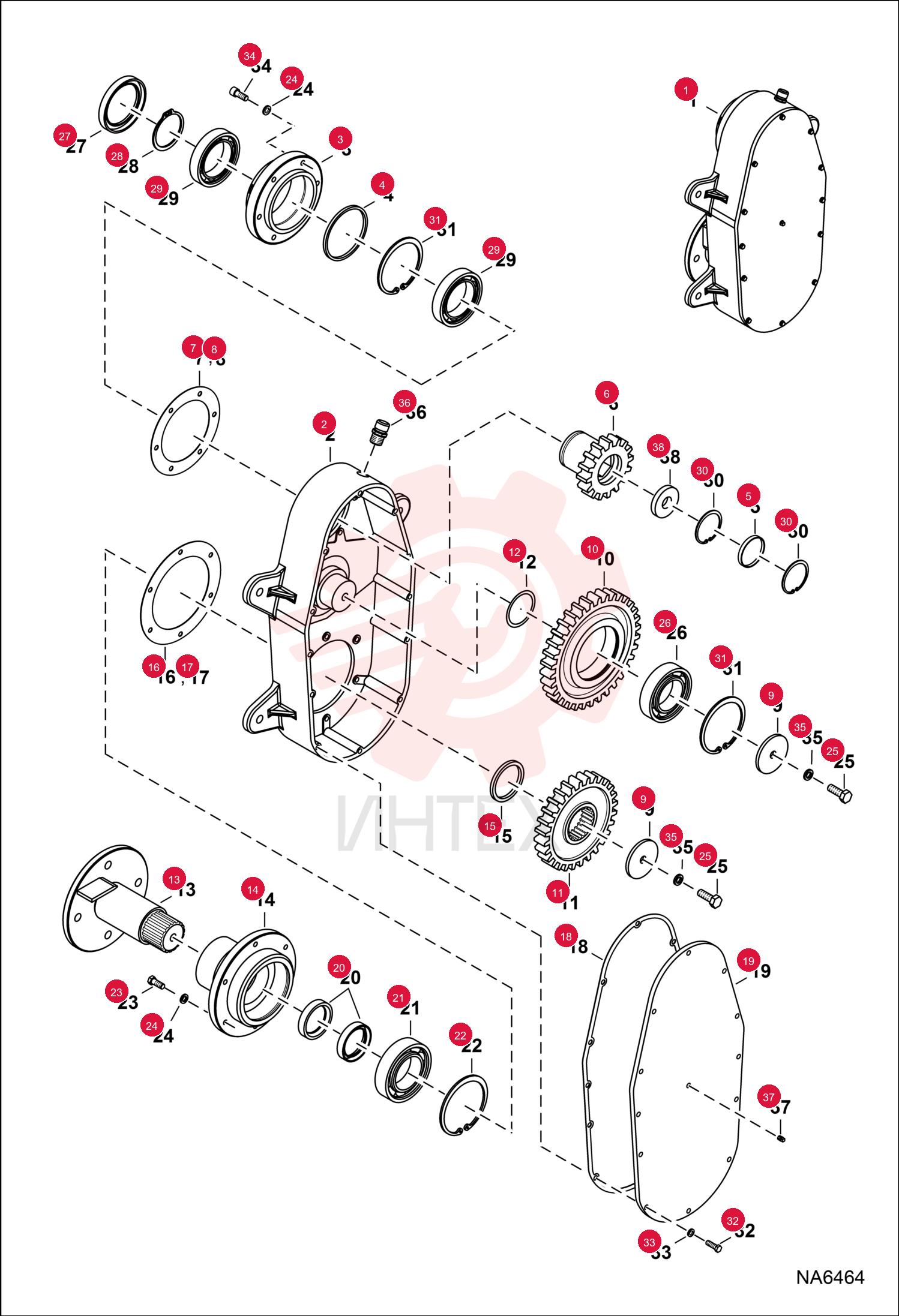 GEARBOX 7024483