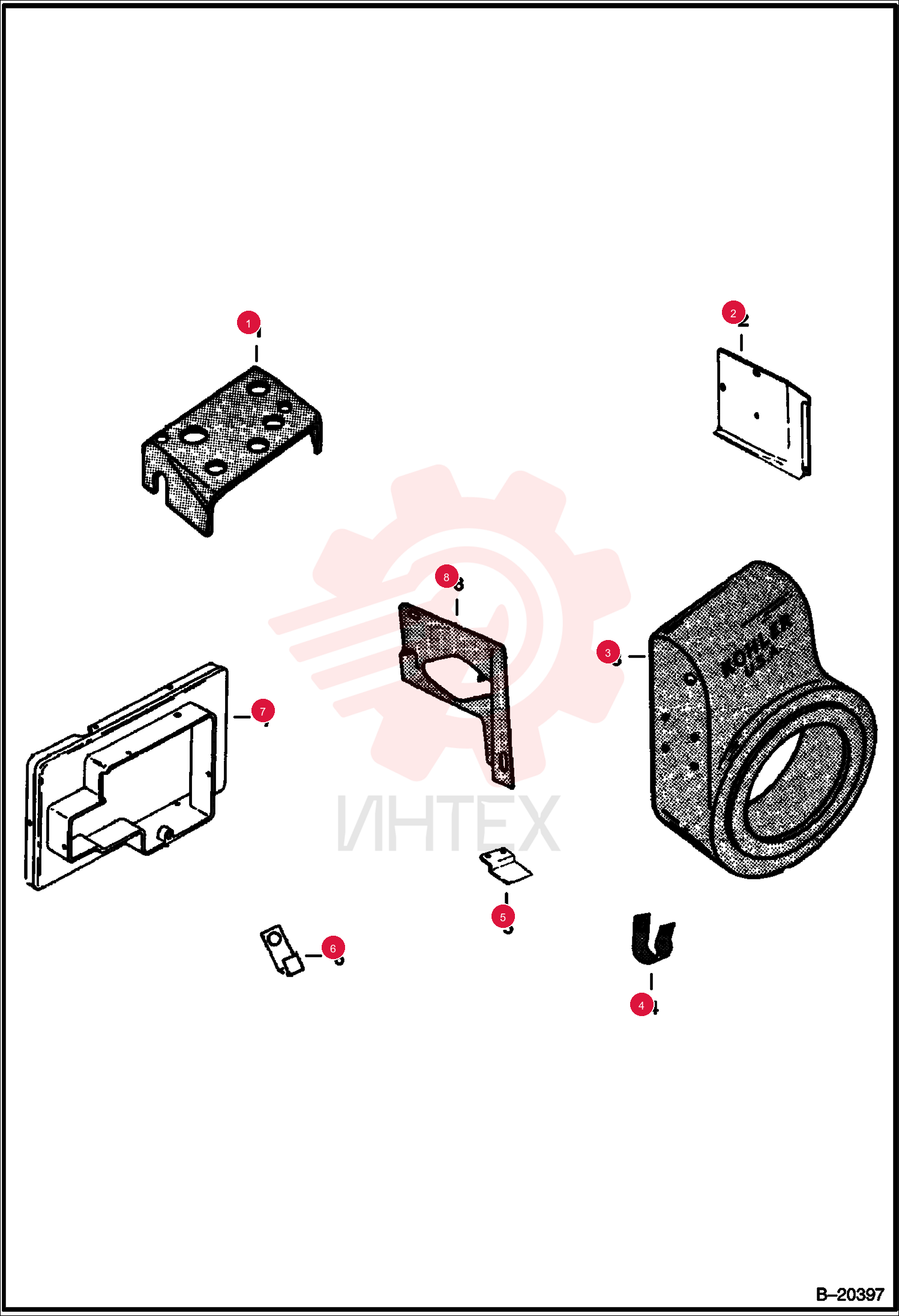BAFFLE 6513263