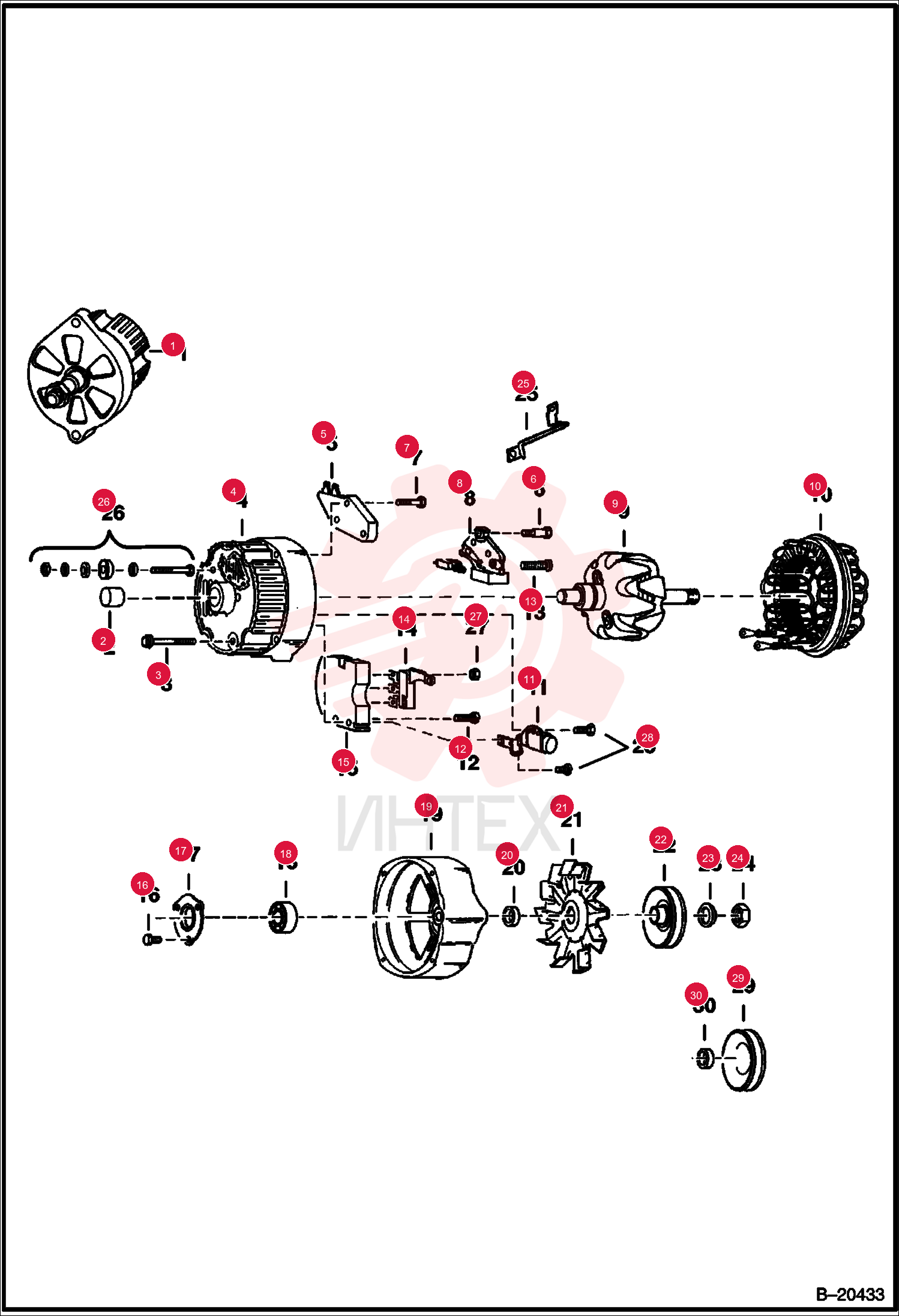 SCREW ASSEMBLY 6511957 (1)