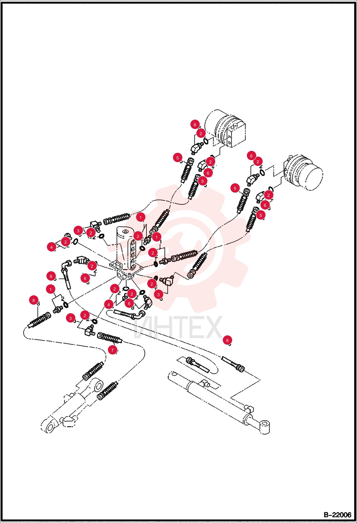 NIPPLE, HOSE 0600-04004-X