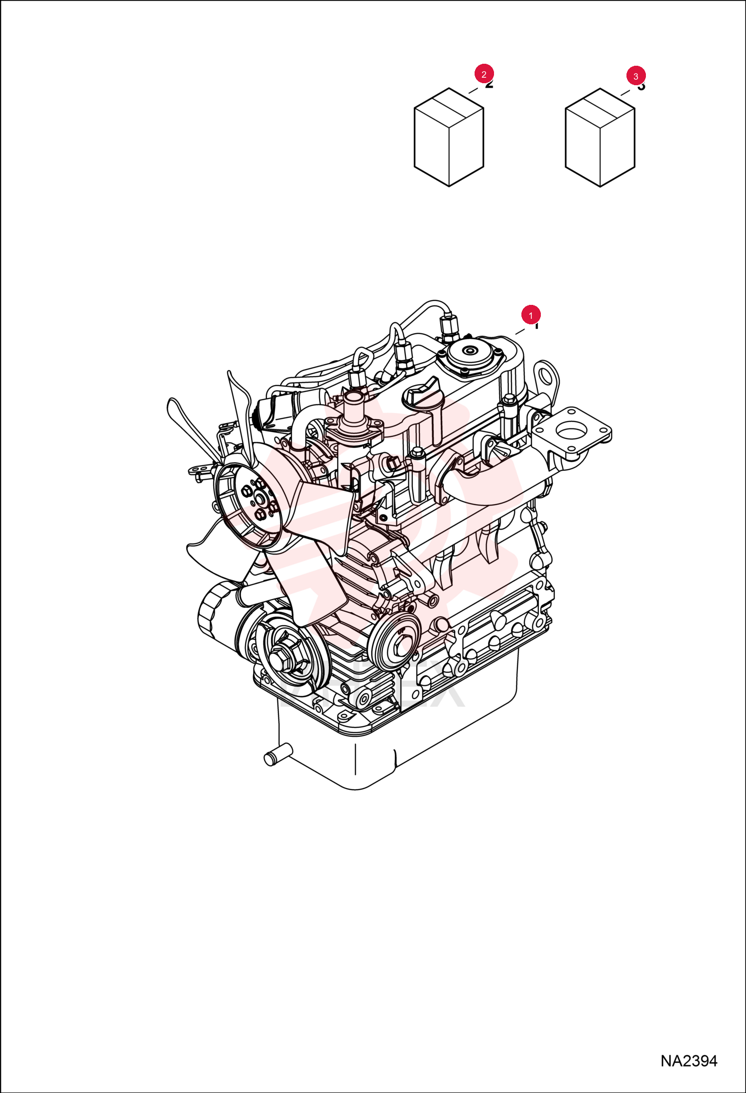 ENGINE, D722-E3B-BC-5