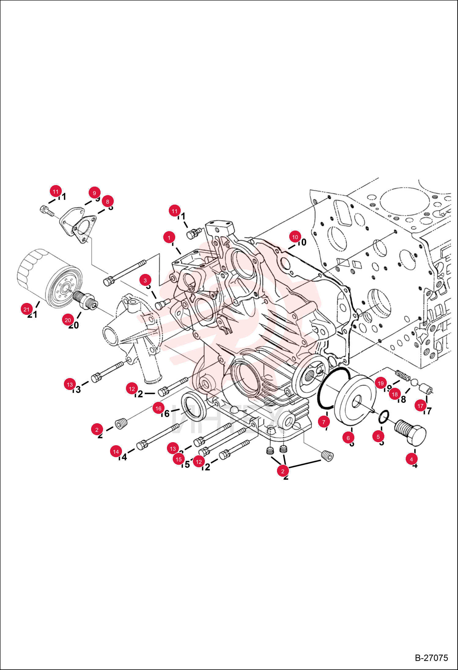 HOUSING, GEAR ASSY