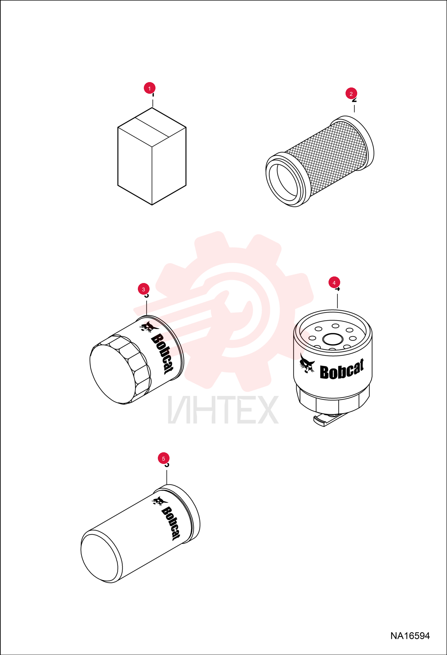 KIT FILTER SERVICE EMEA