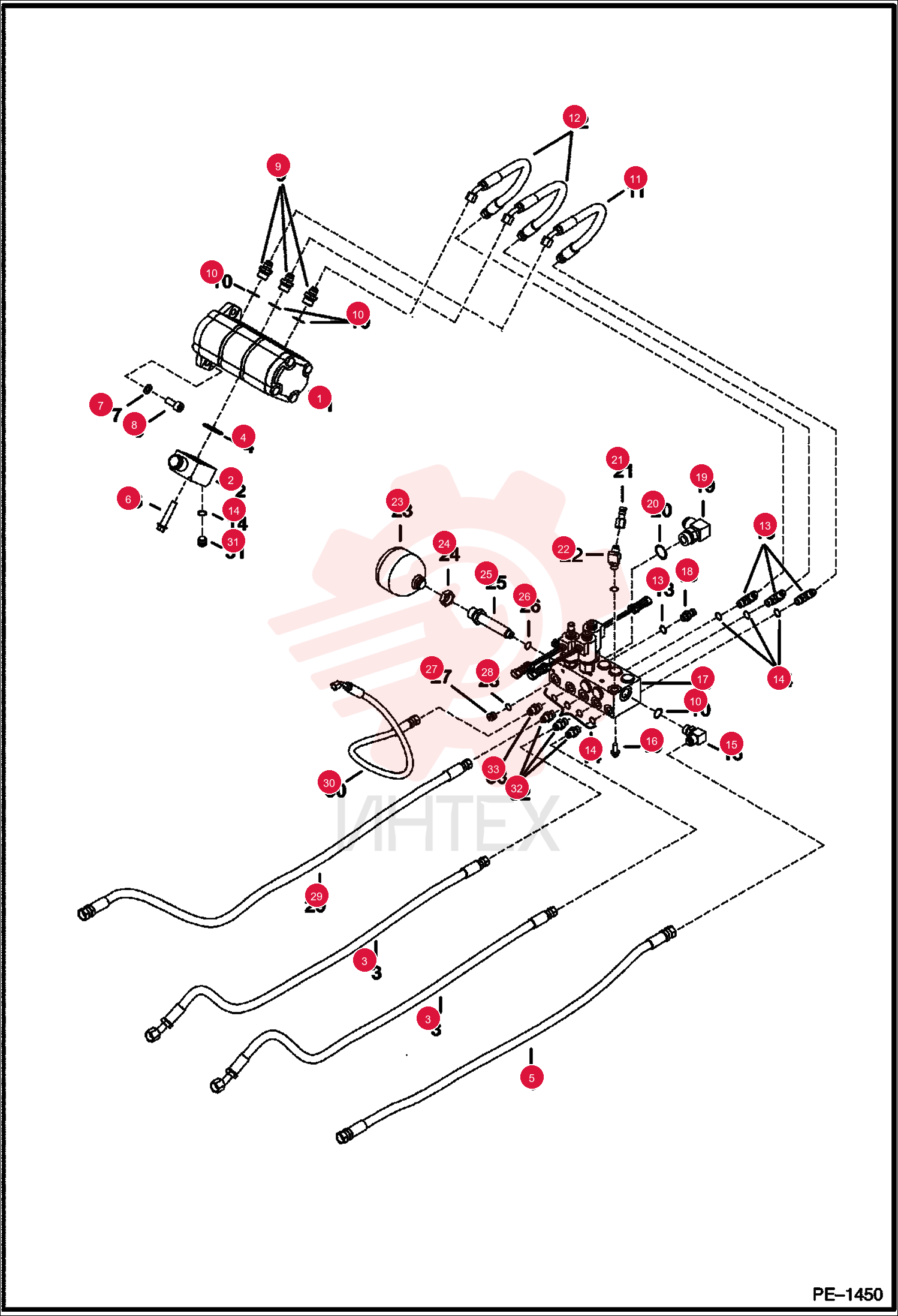 PUMP, GEAR TRIPLE
