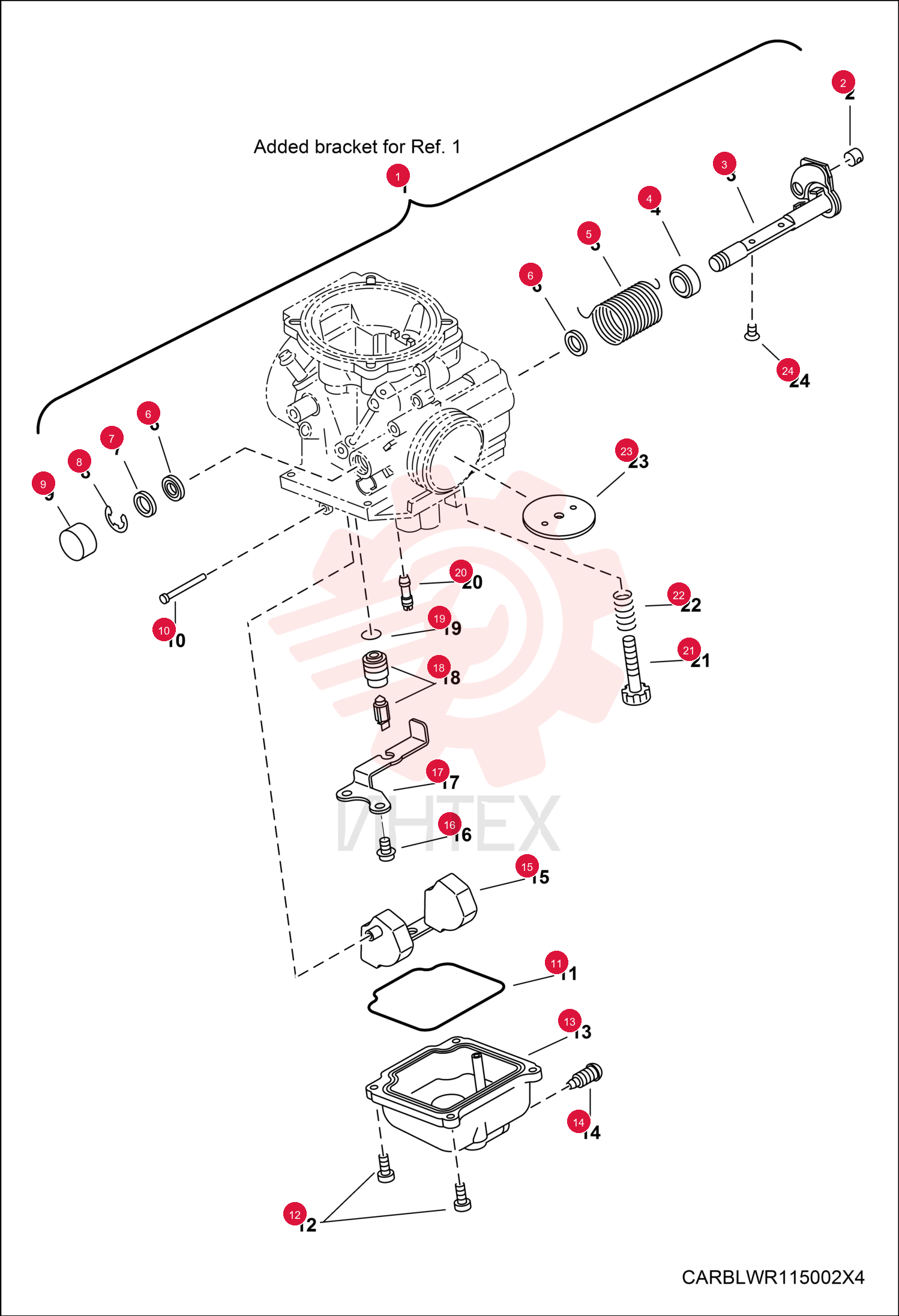 CARBURETOR ASSEMBLY 7024527
