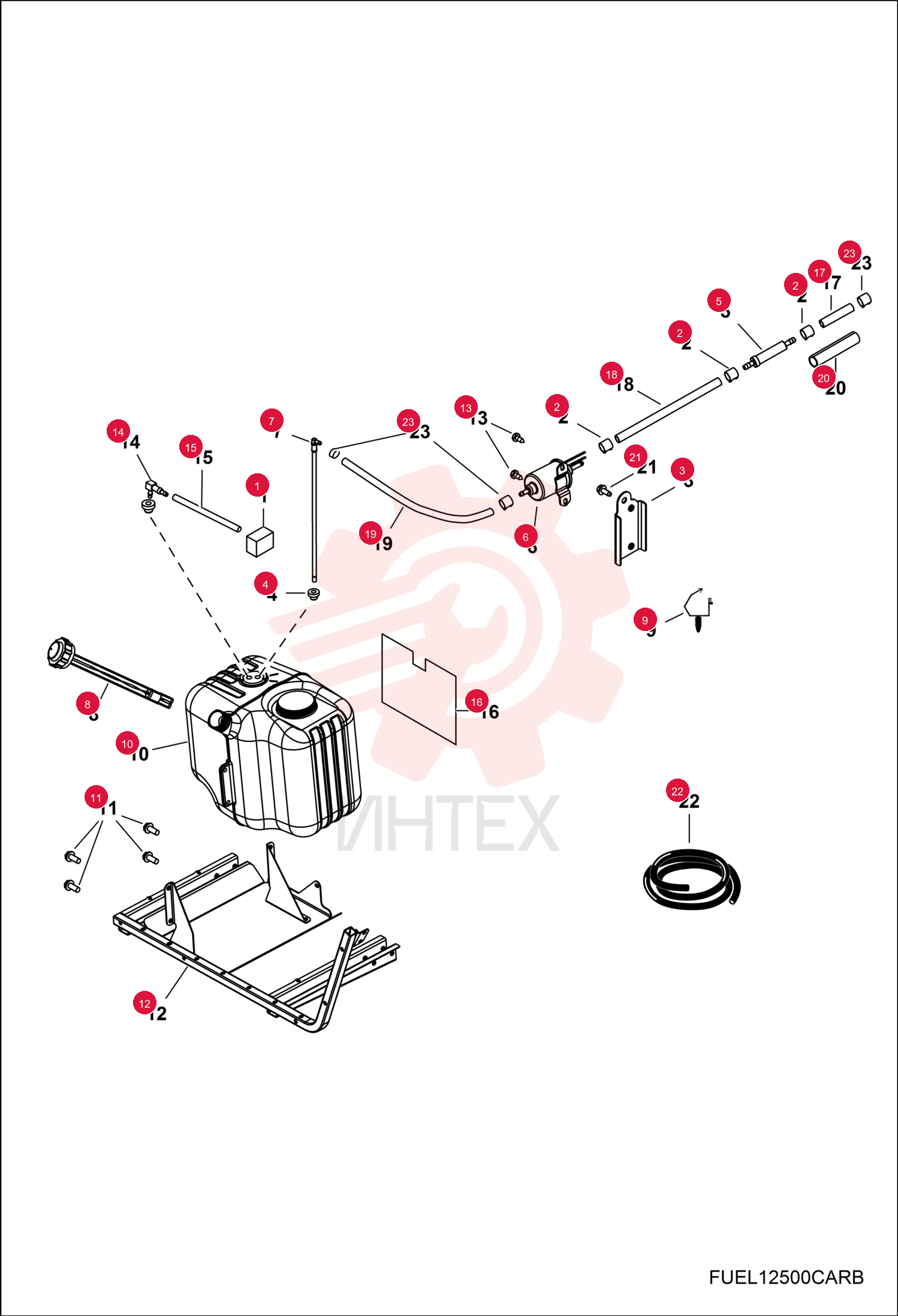 FILTER, BREATHER AIR 7018886