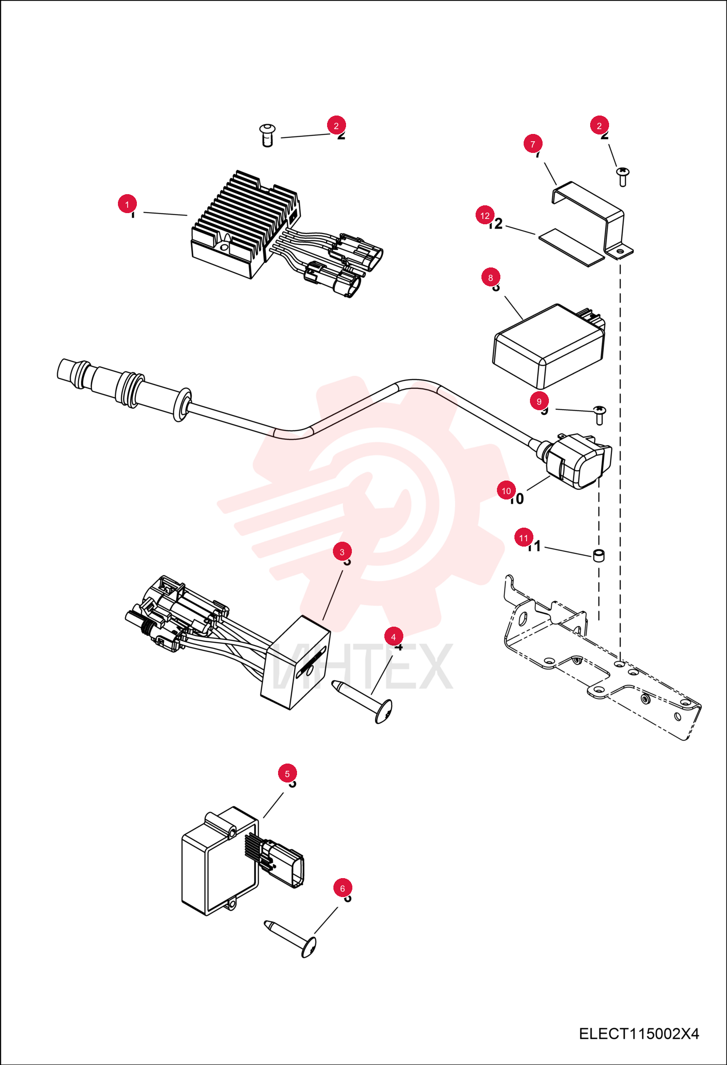 RECEIVER, RECT, REG, SERIES, 3PH, 20A