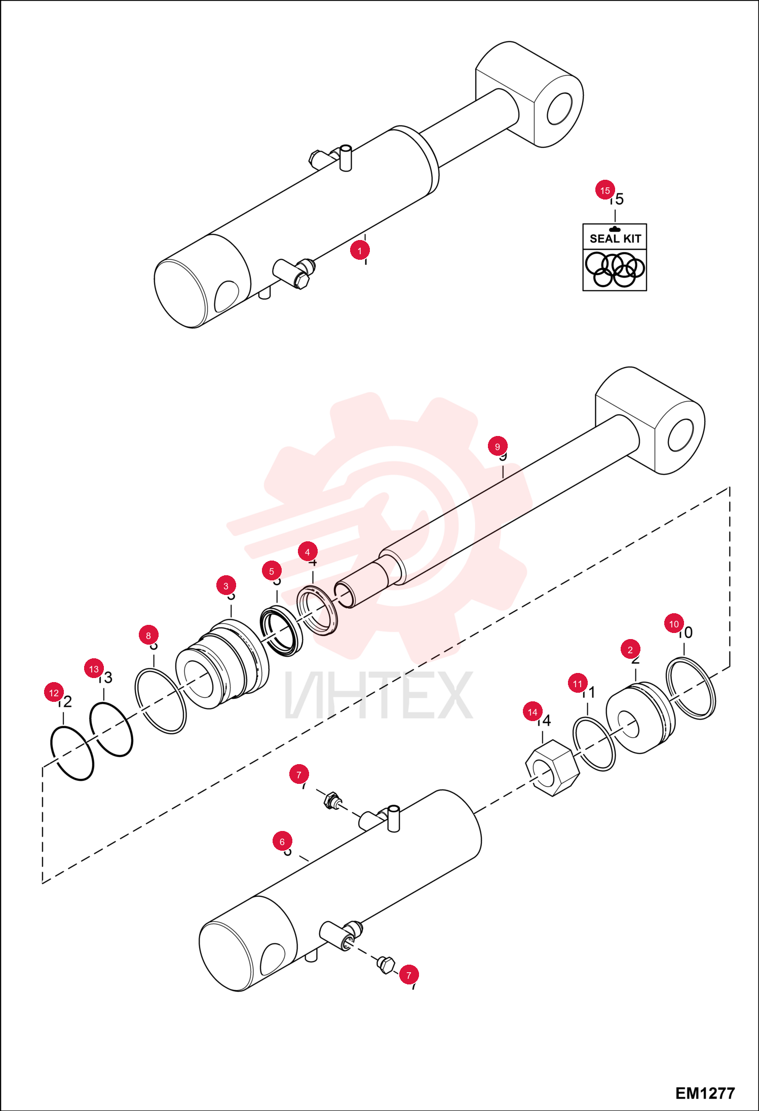 CYL ASSY 323 BLADE