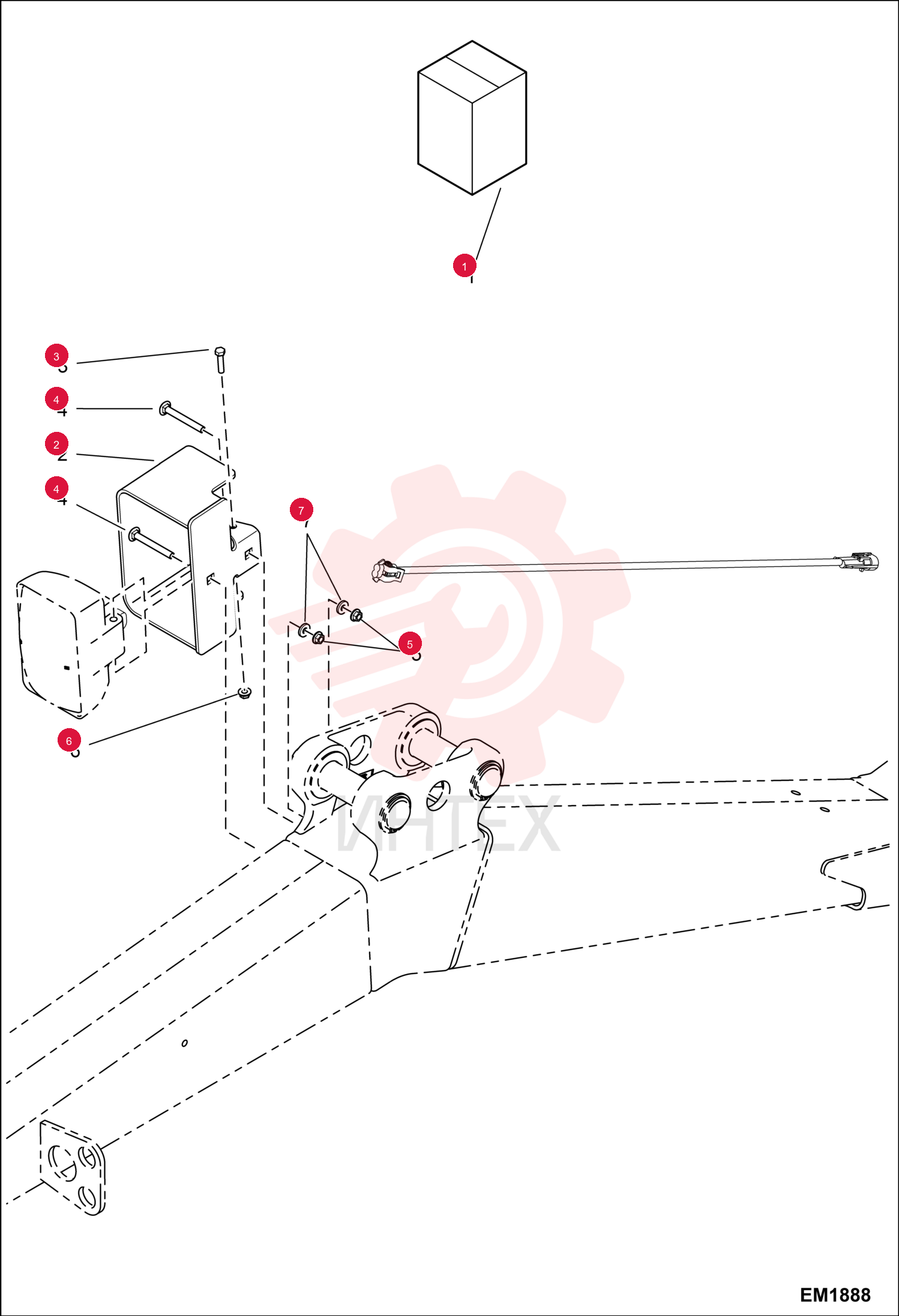KIT, BOOM LIGHT GUARD