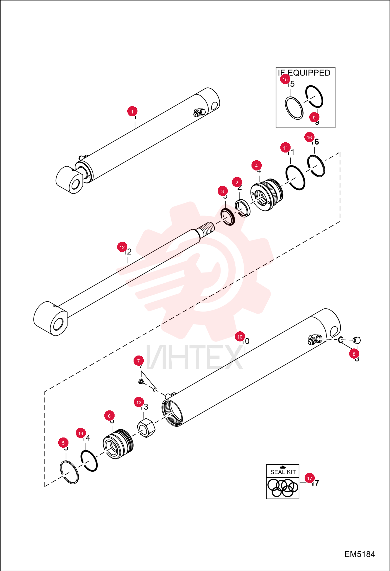CYLINDER ASSY BOOM