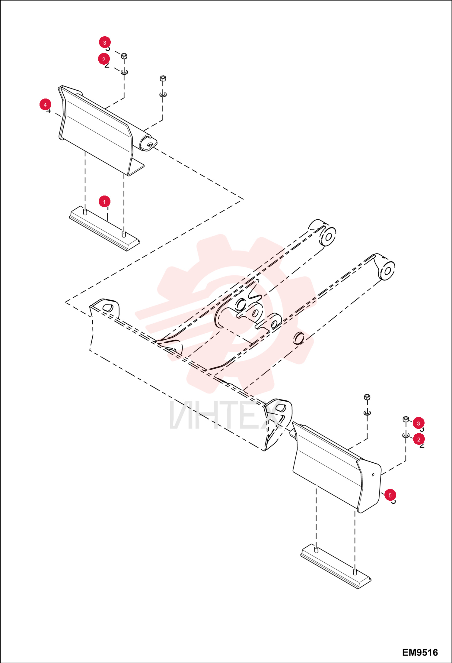 PAD, STREET ASSY 7009265