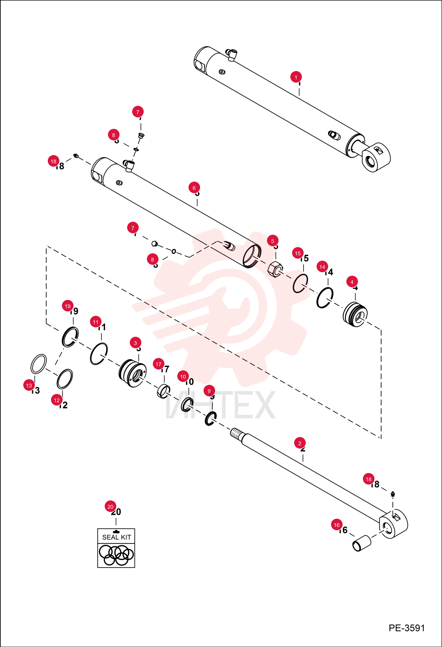 CYLINDER, ARM 7156578 (1)