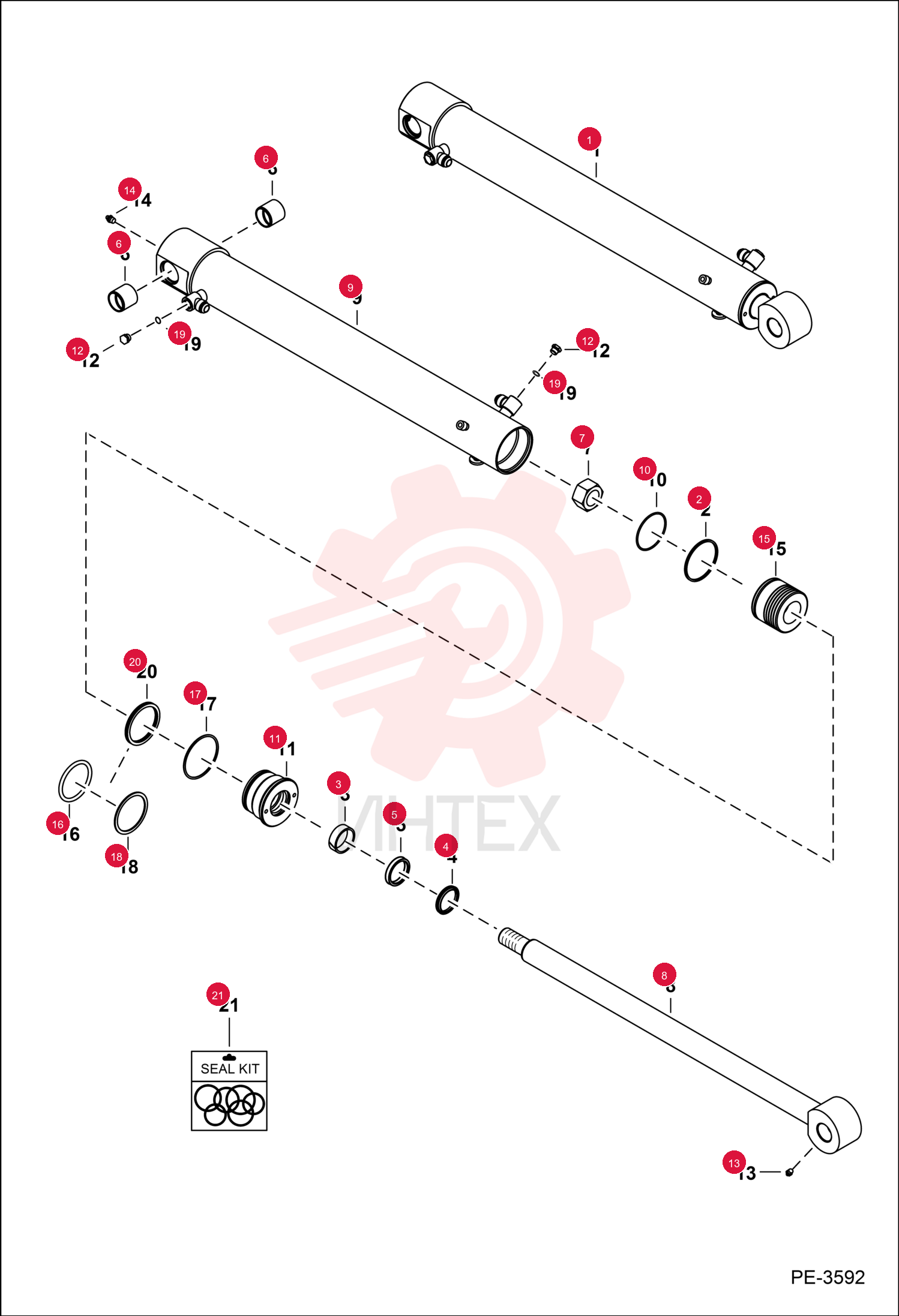 CYLINDER, BOOM 7156579
