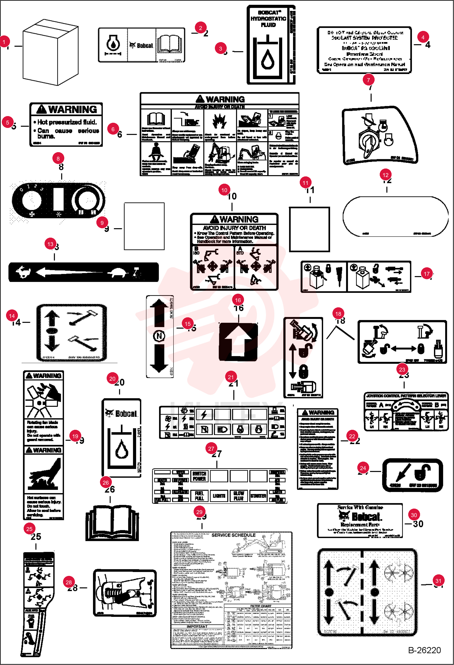 KIT DECAL 6904898