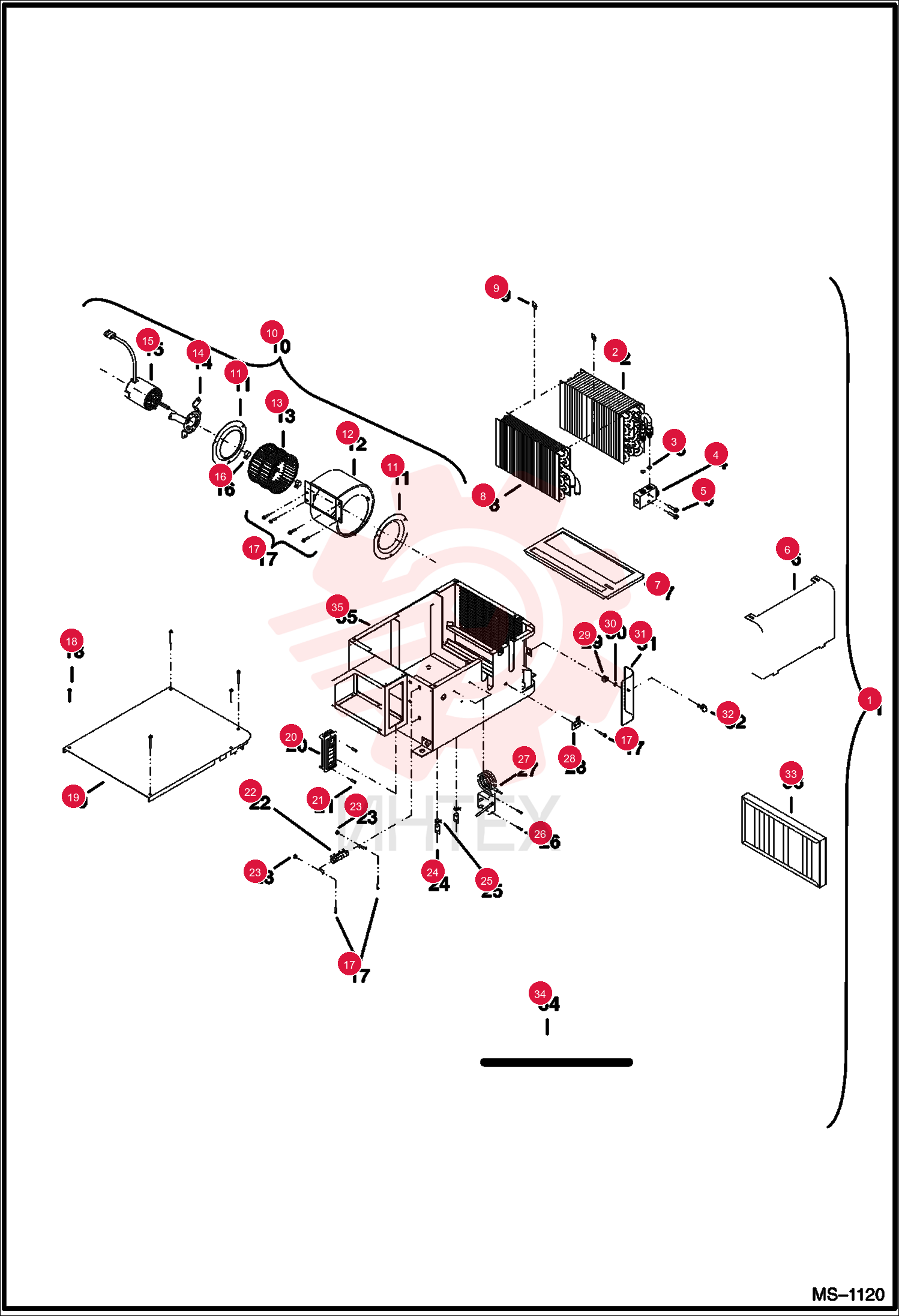 BOX HVAC 6677478
