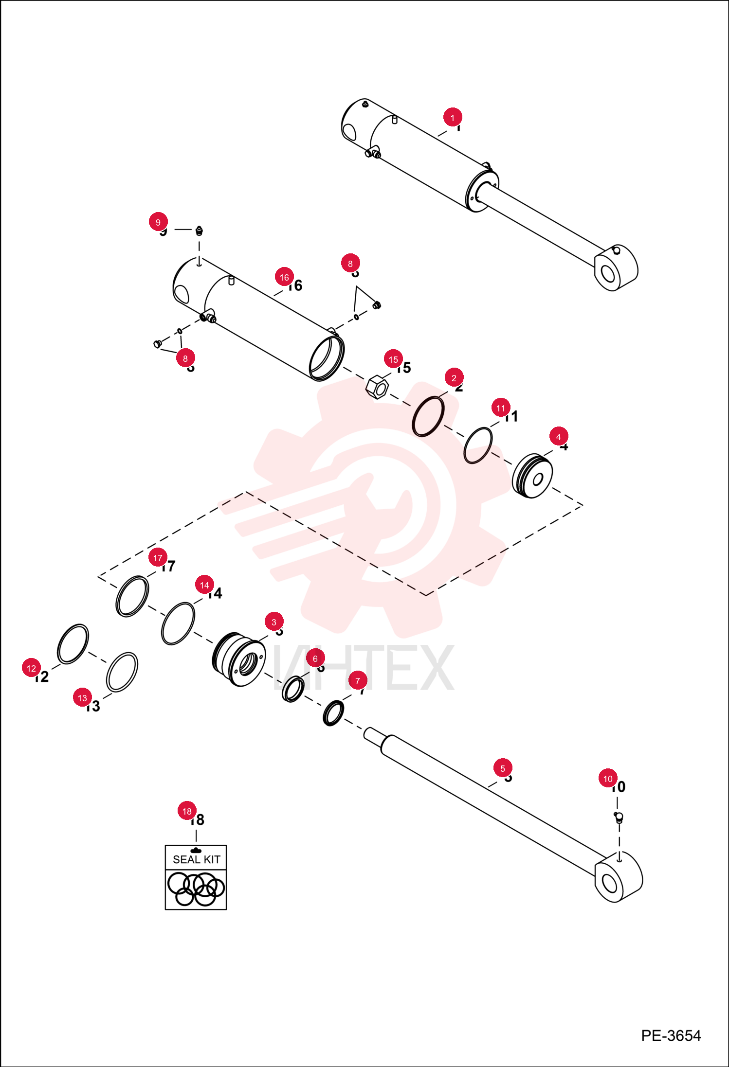 CYLINDER, BLADE 6597350 (7)