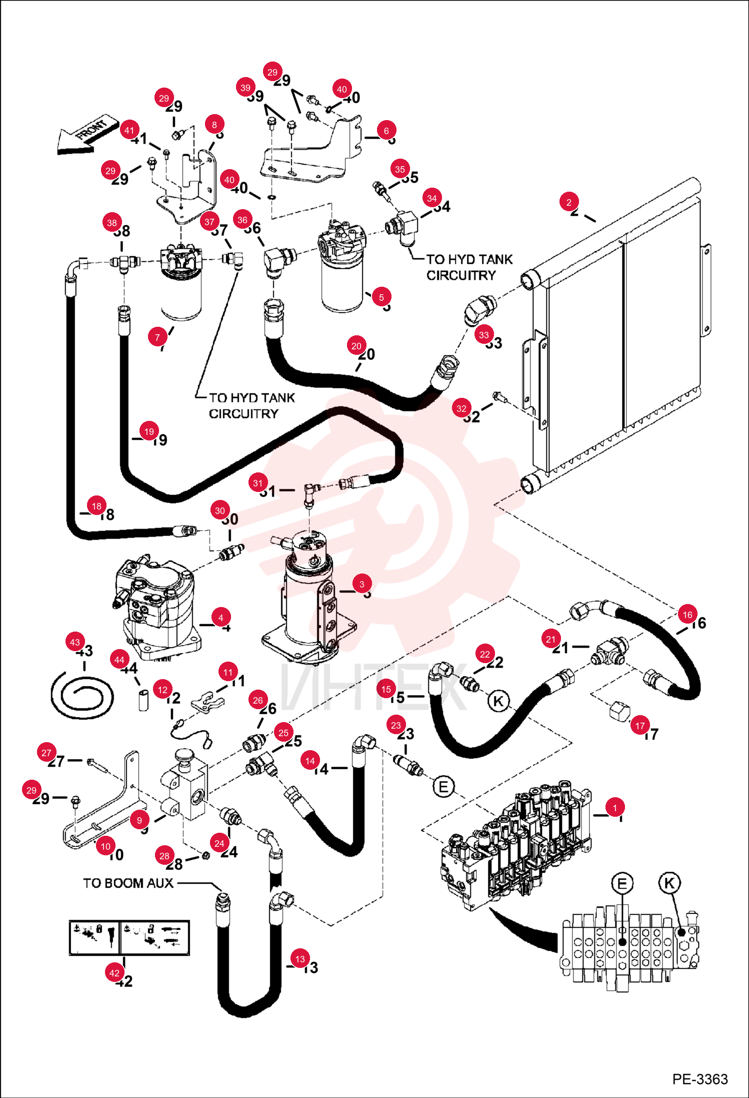 EXCHANGER, HEAT 6684366 (5)