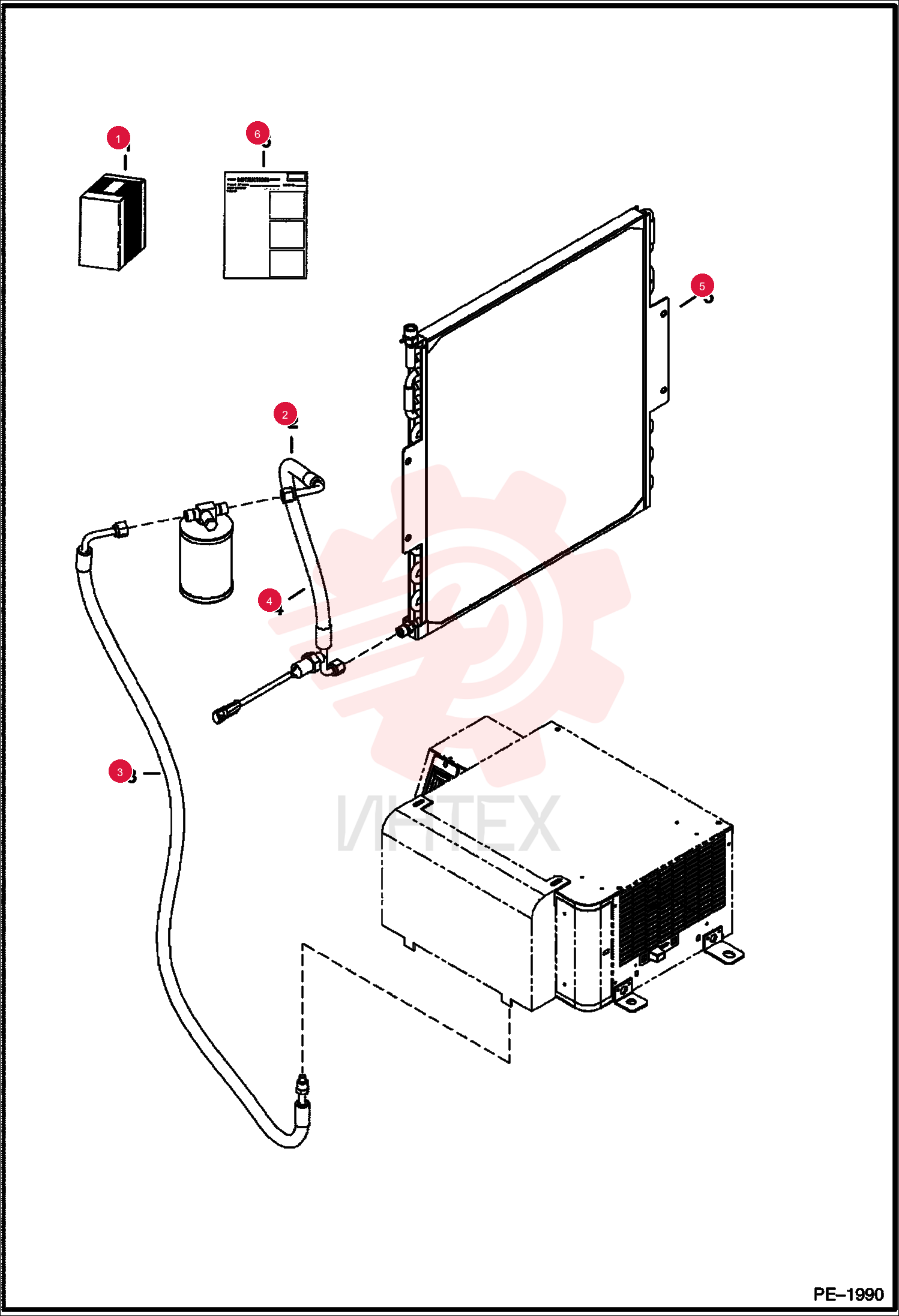 KIT,RAD ACCESS A/C 6814825