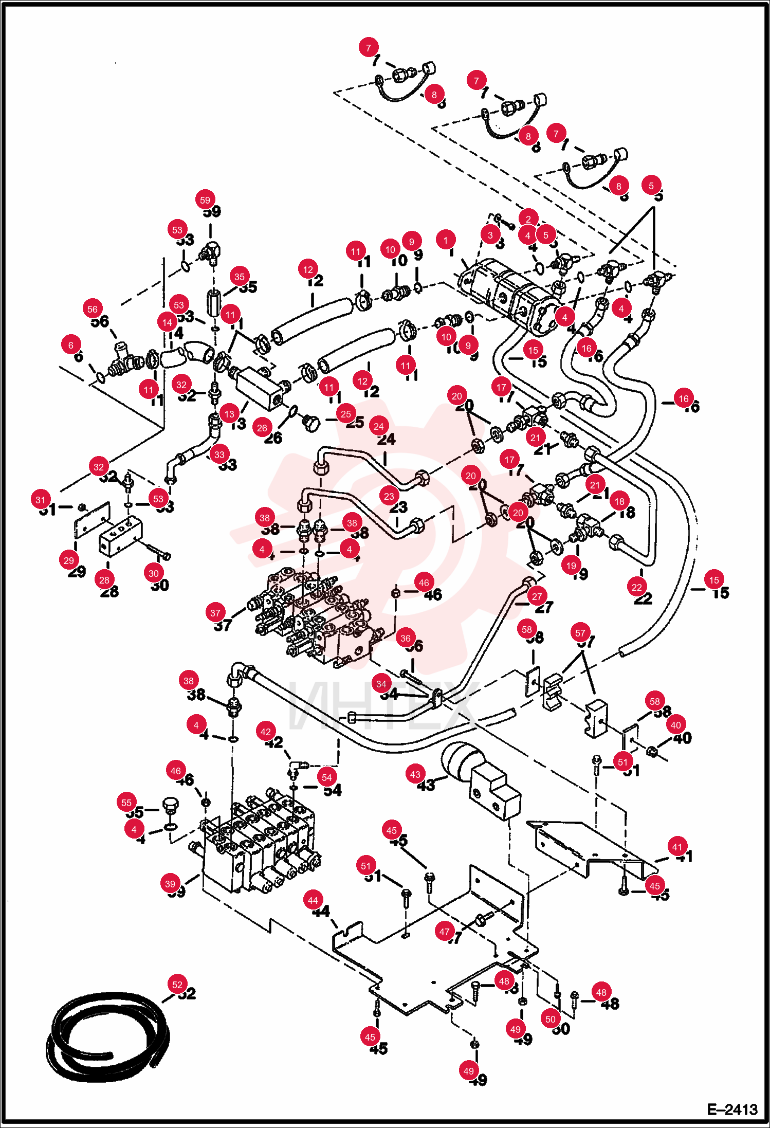 PUMP, GEAR TRIPLE 6668699 (1)