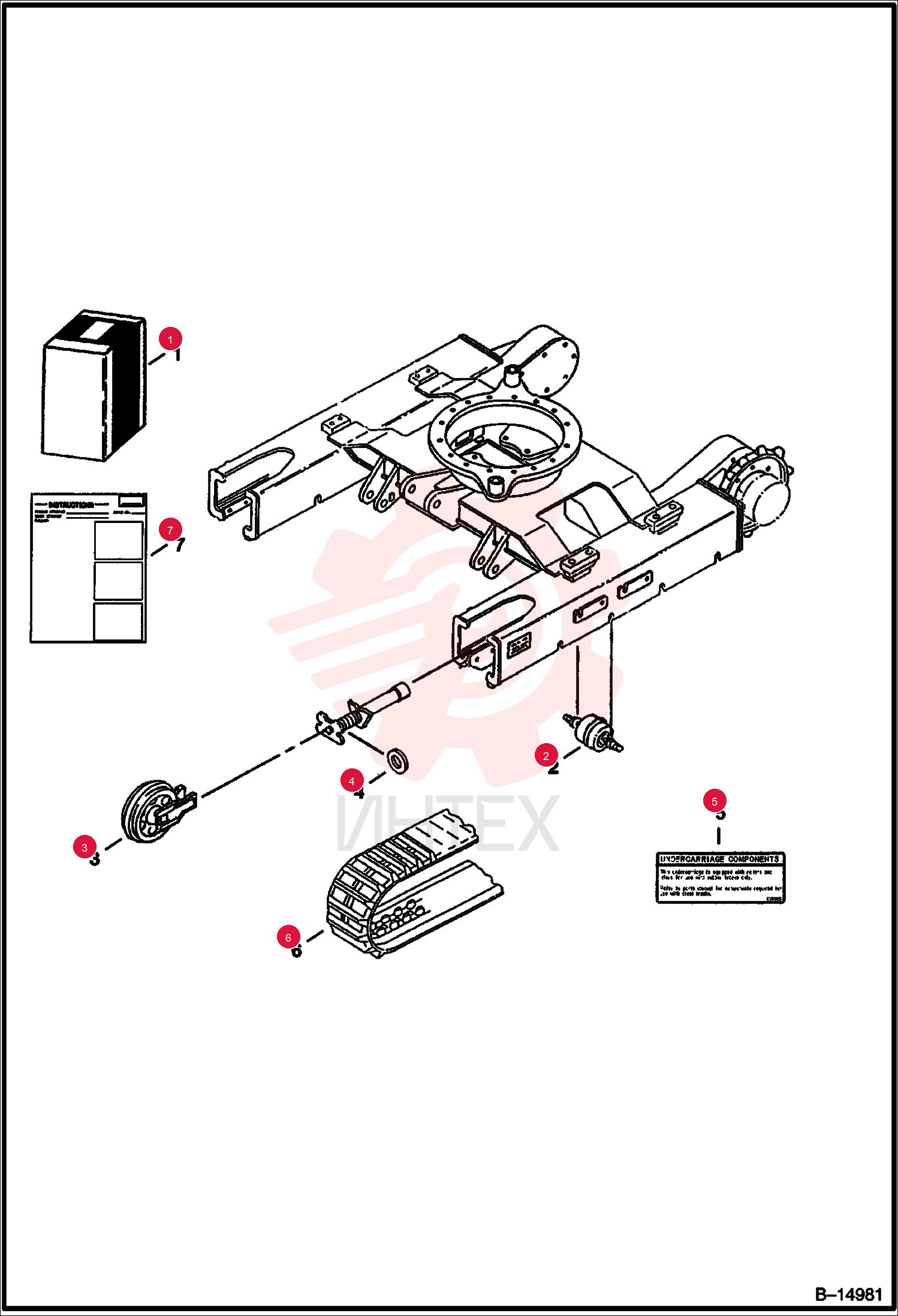 ROLLER ASSEMBLY 6810767 (2)