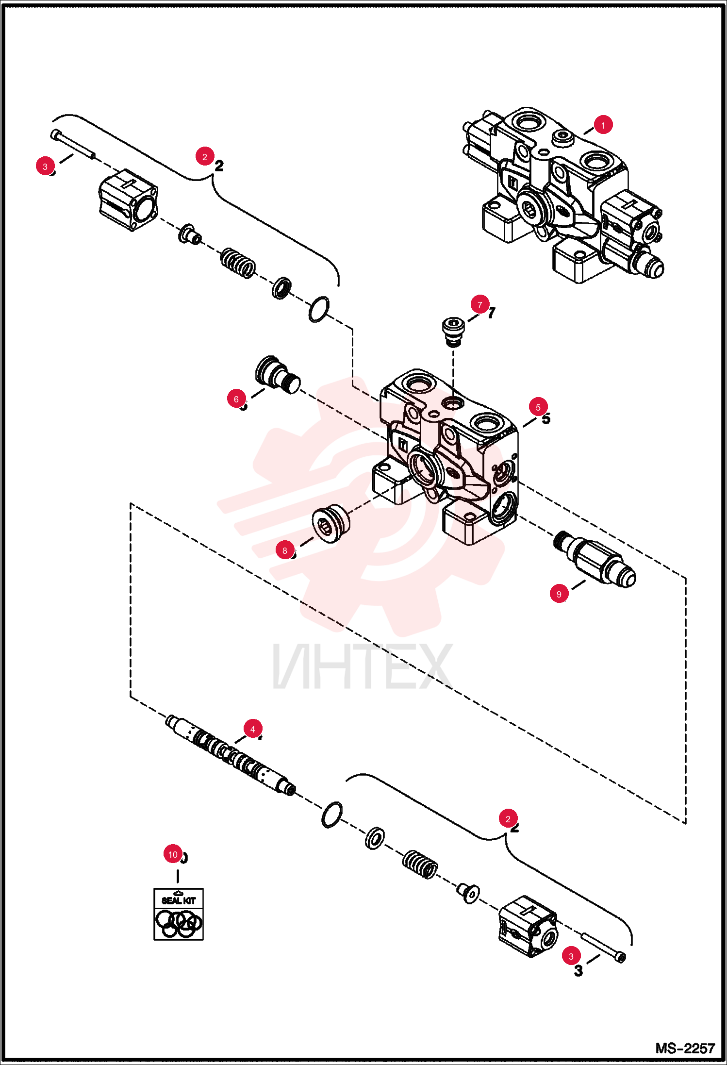 VALVE SLEW 6680038 (1)