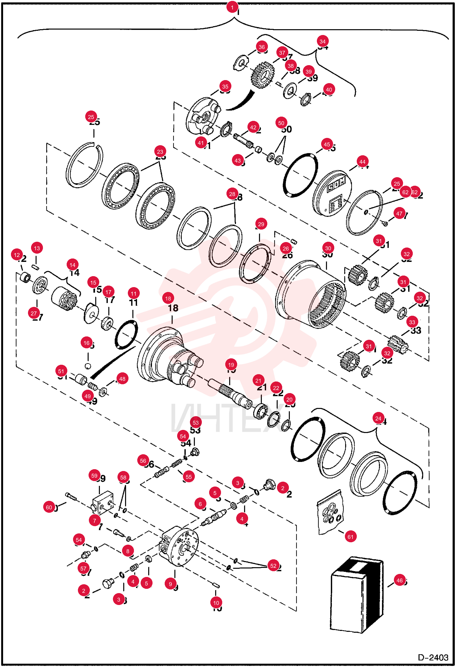 DRIVE MOTOR 6691497 (3)