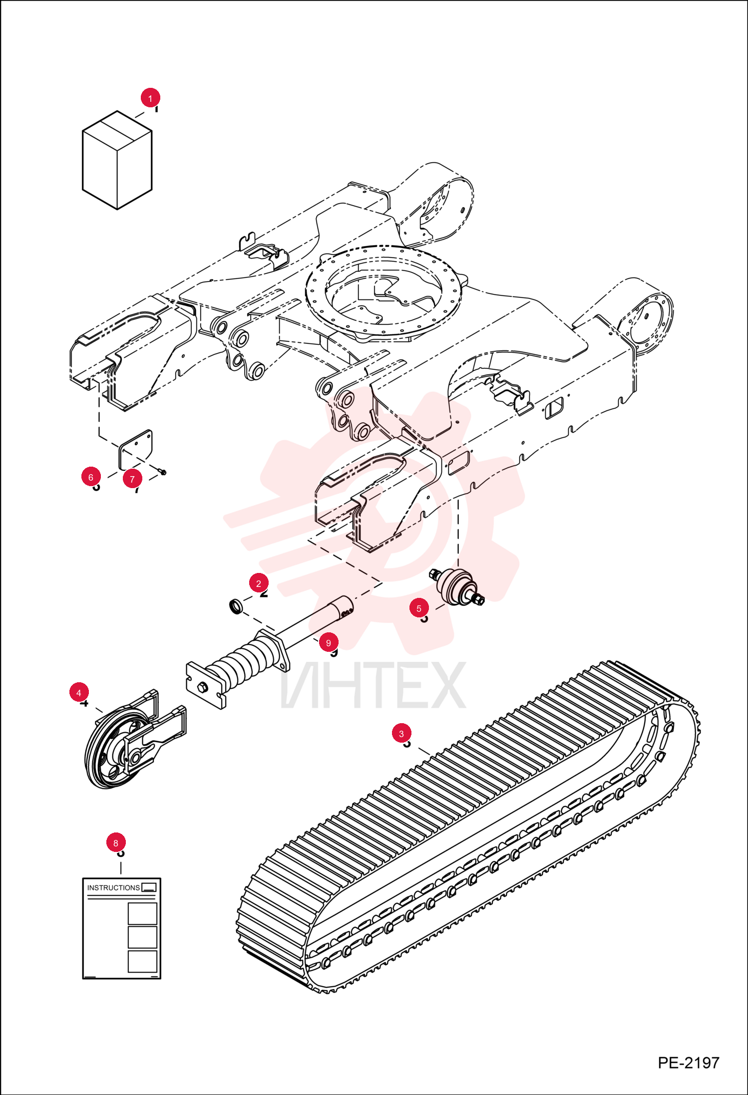 KIT, TRACK STEEL 6817157 (1)