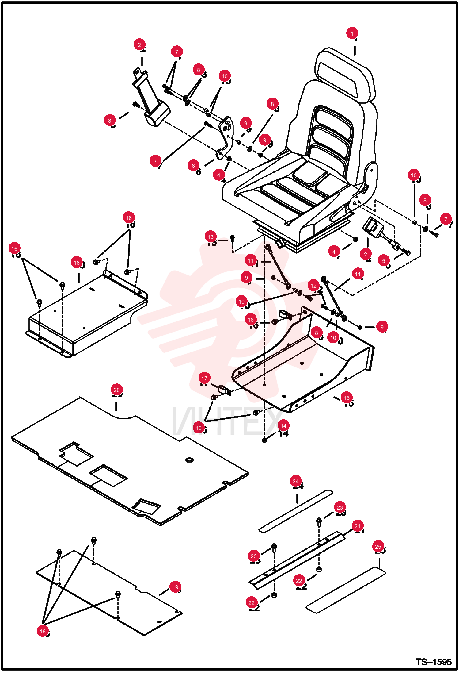 BELT, SEAT 6670865