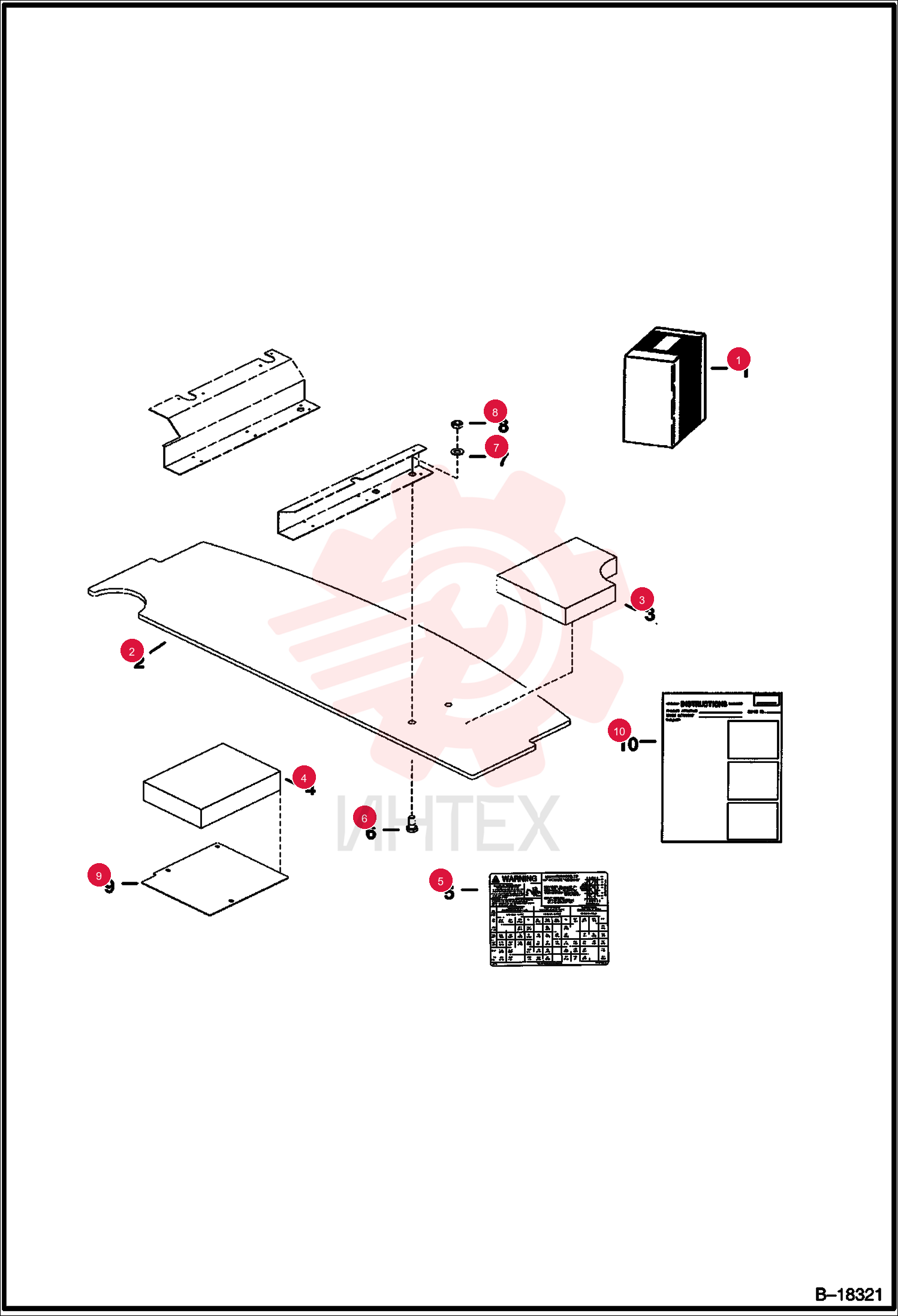 KIT, COUNTERWEIGHT 6805703
