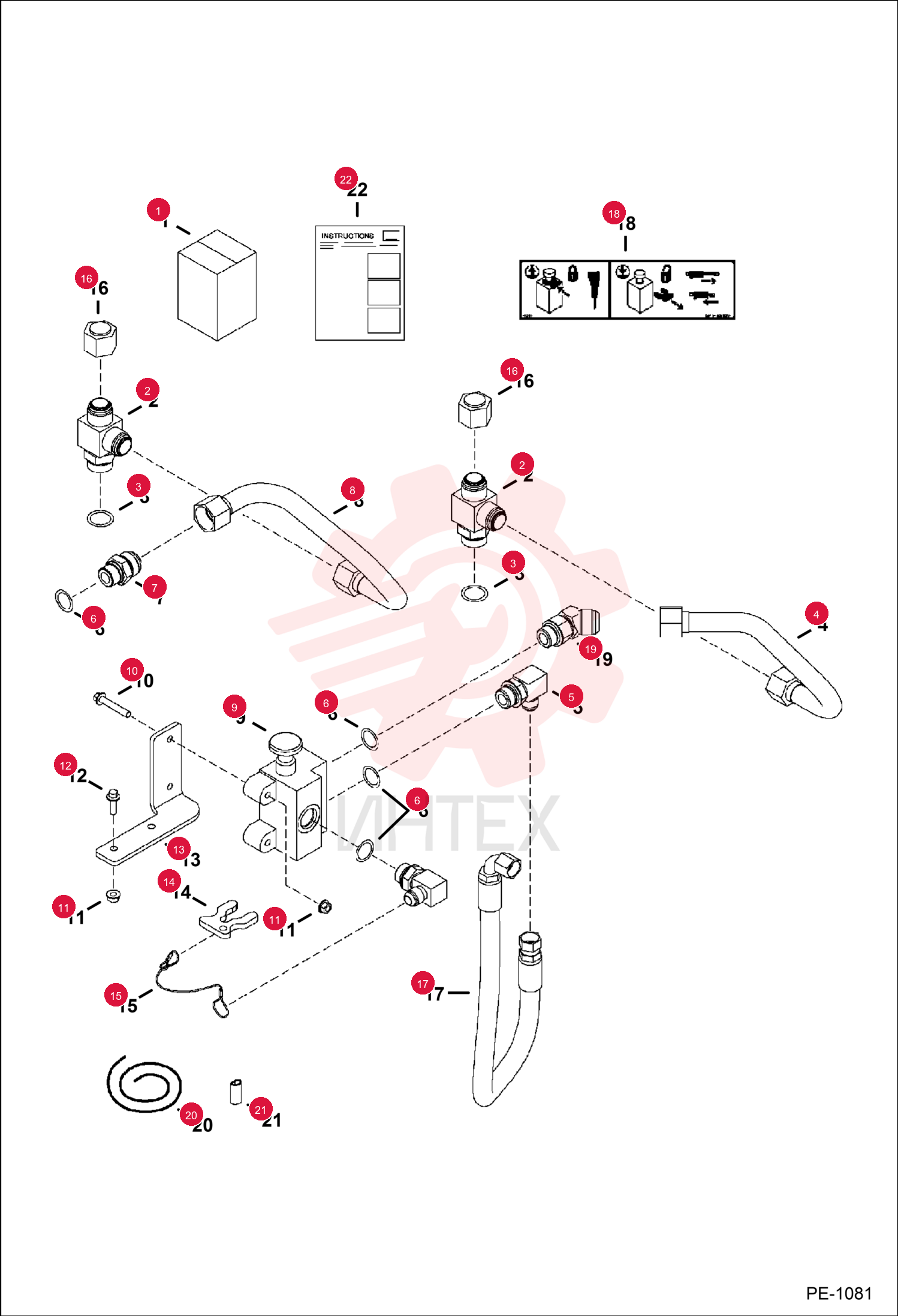 KIT, DIRECT TO TANK 6809241 (2)