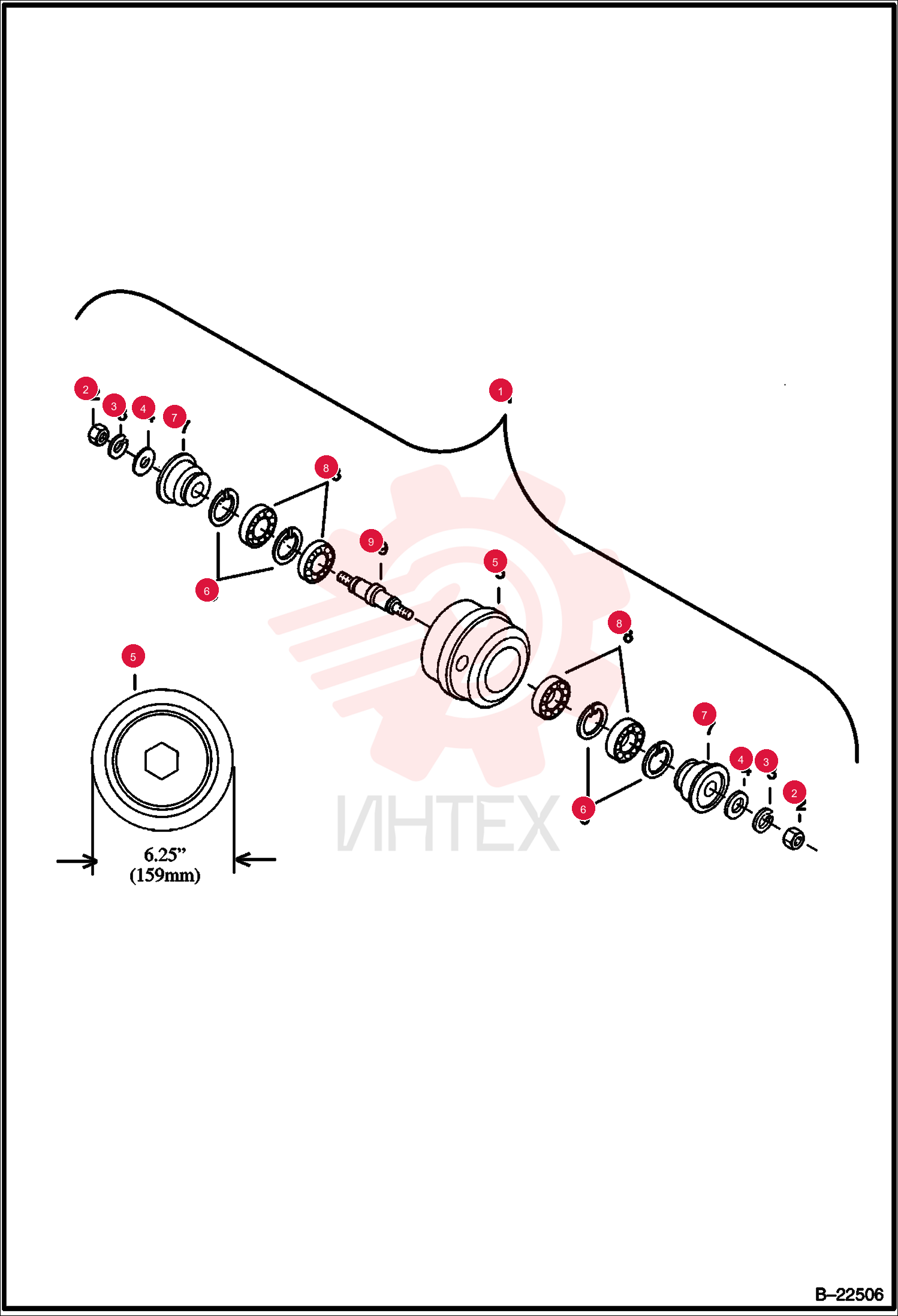 NUT HEX 4DM24 (4)