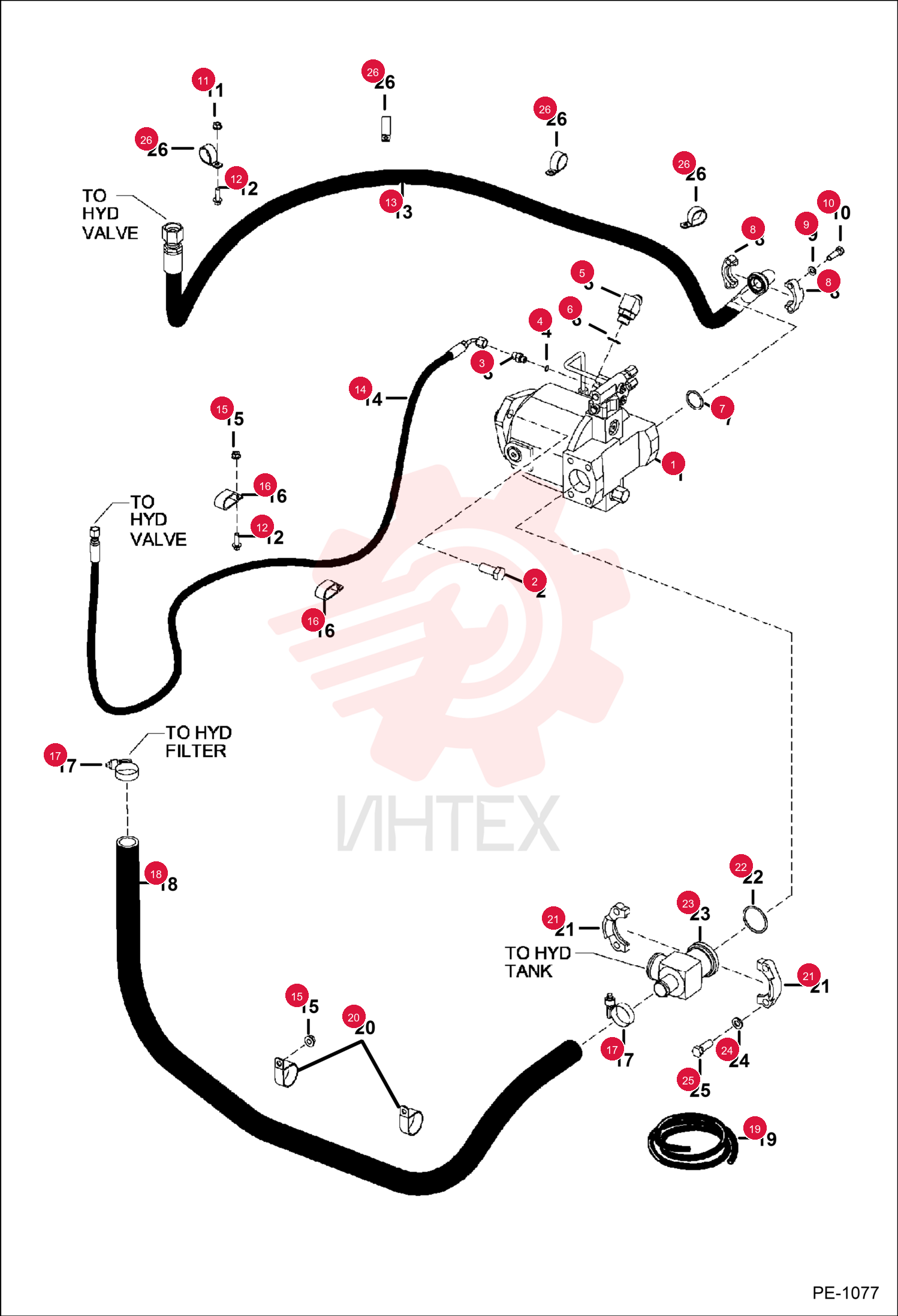 PUMP, HYD 6675294REM (1)