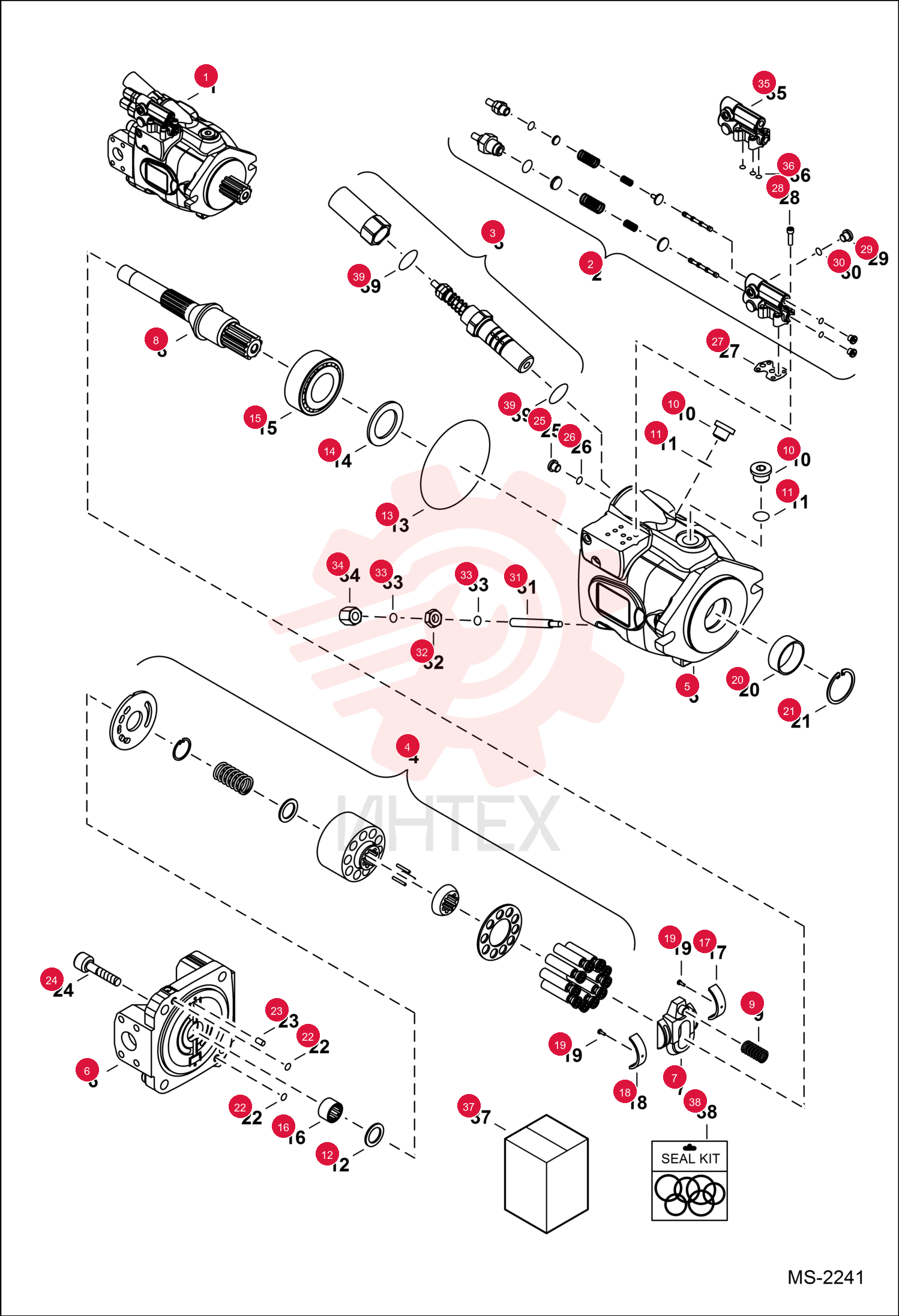 PUMP, PISTON 6698417