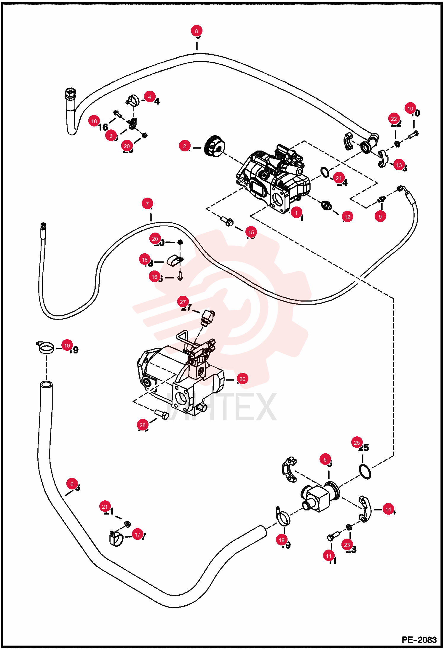 PUMP, PISTON 6698417REM (1)