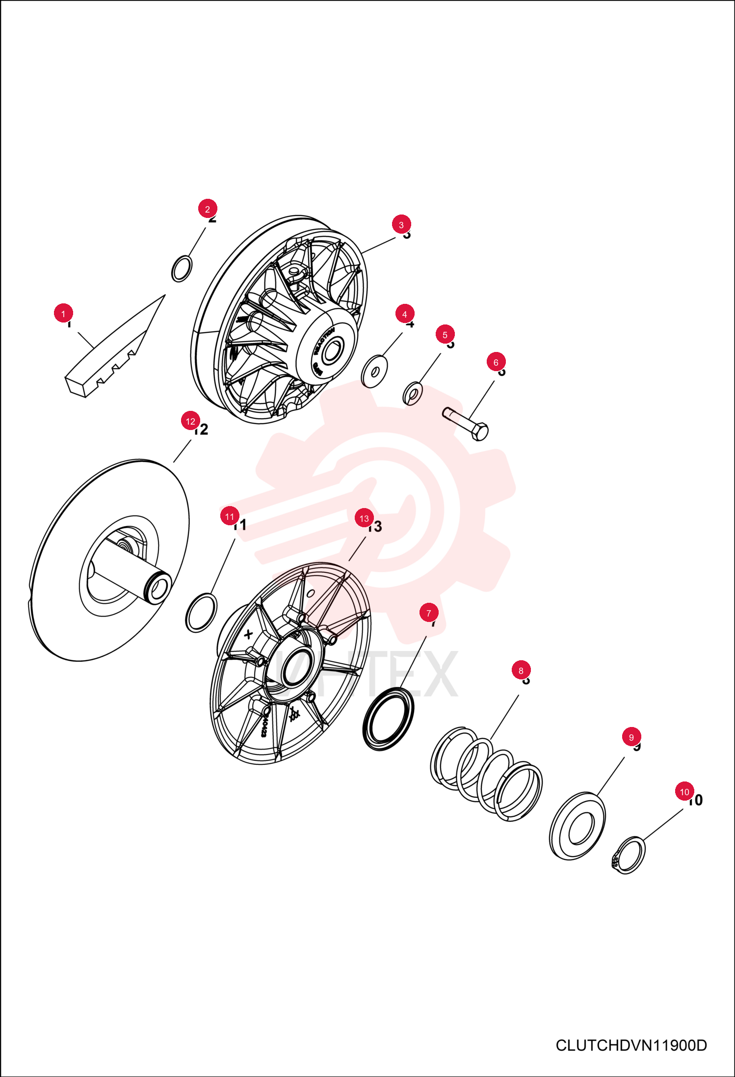 BELT, DRIVE 7018602