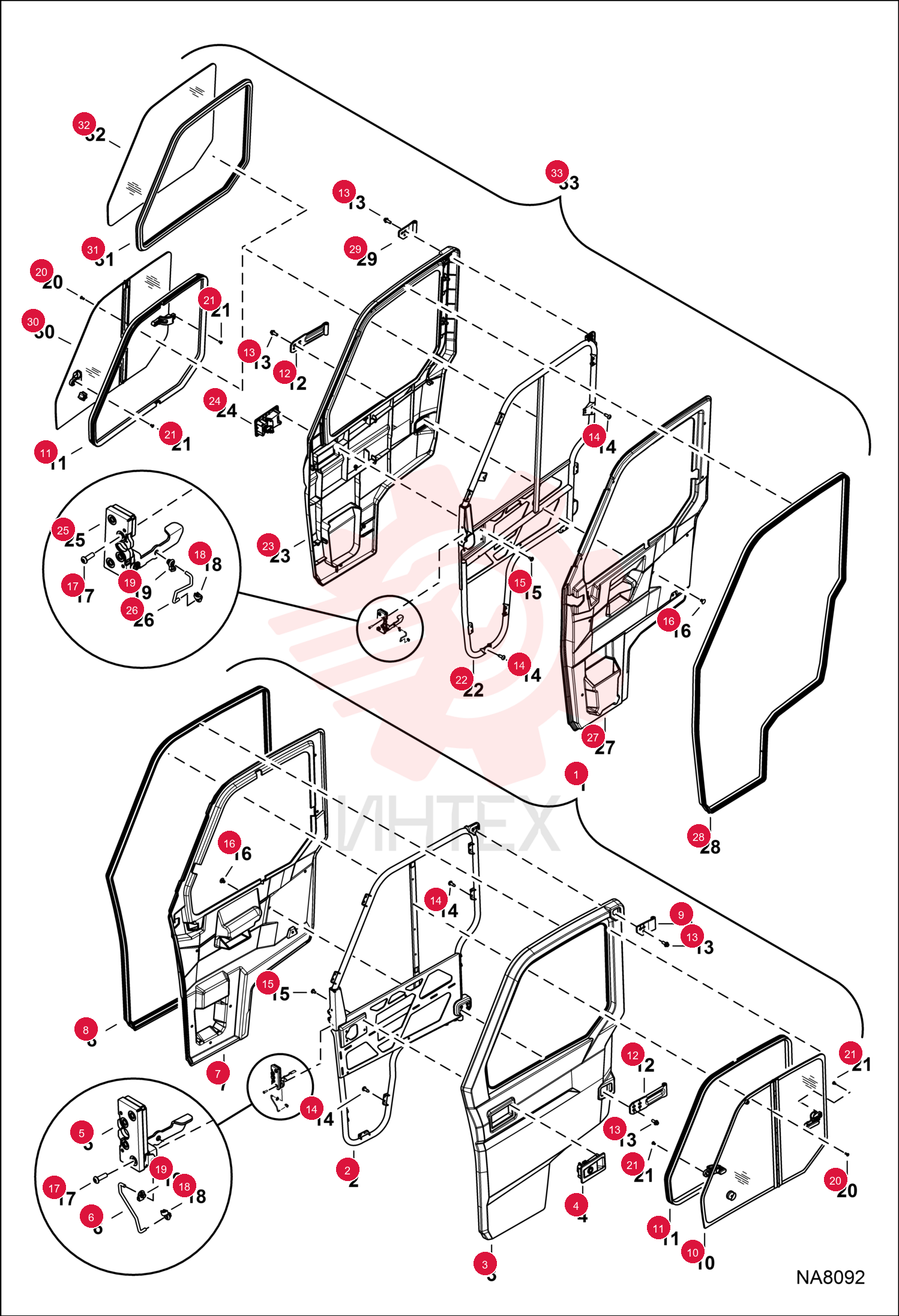 DOOR ASSEMBLY LH 7027788 (1)