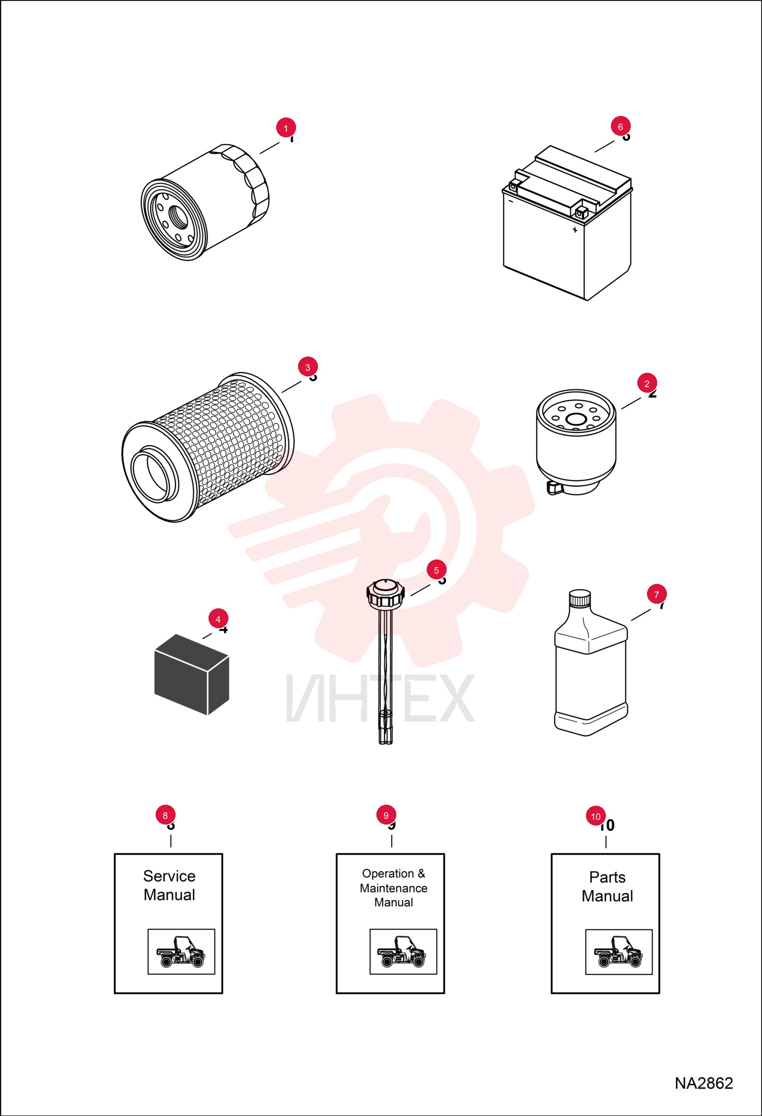 FILTER, OIL ENG 7018465