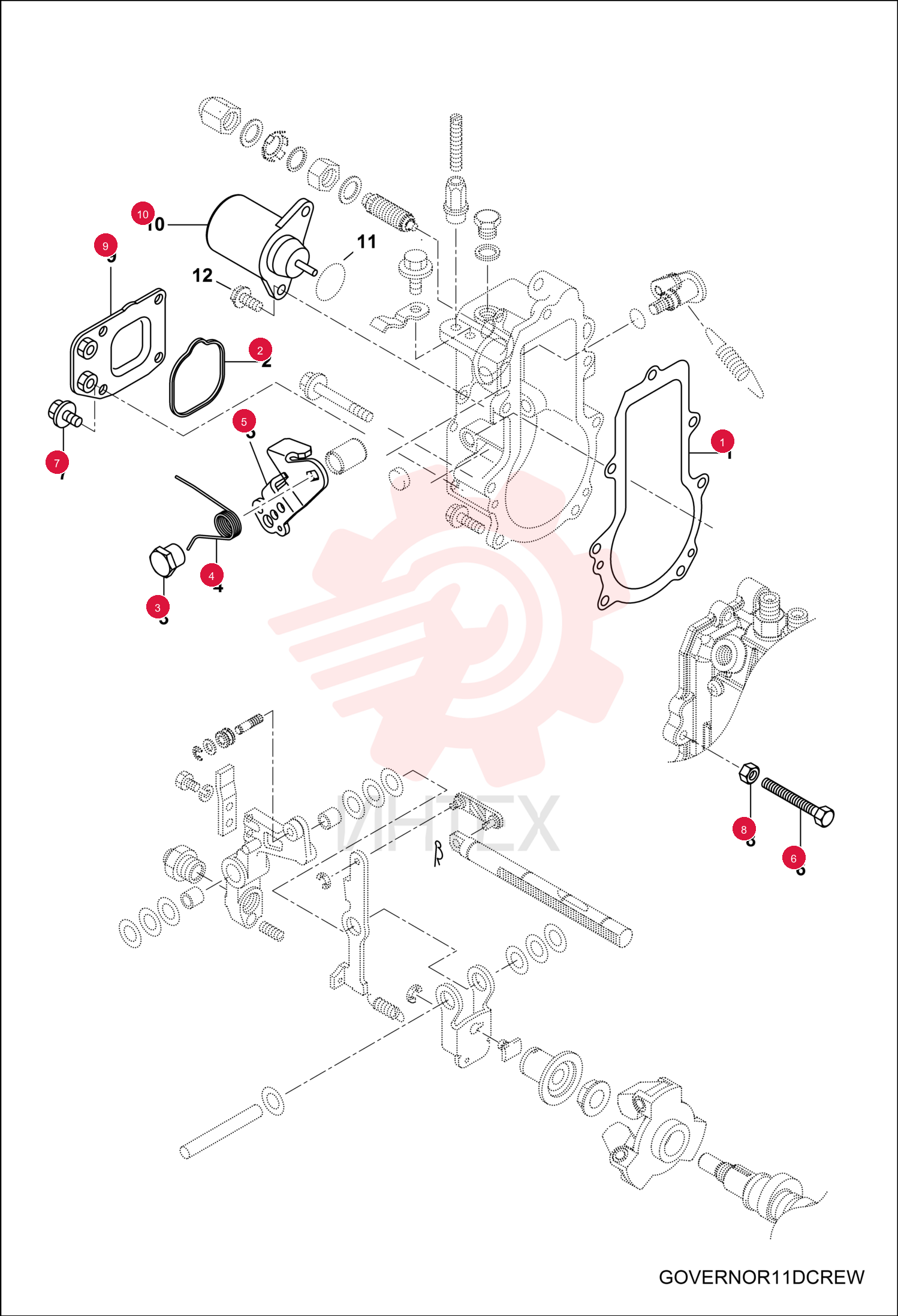 GASKET, CASE 7018527 (1)