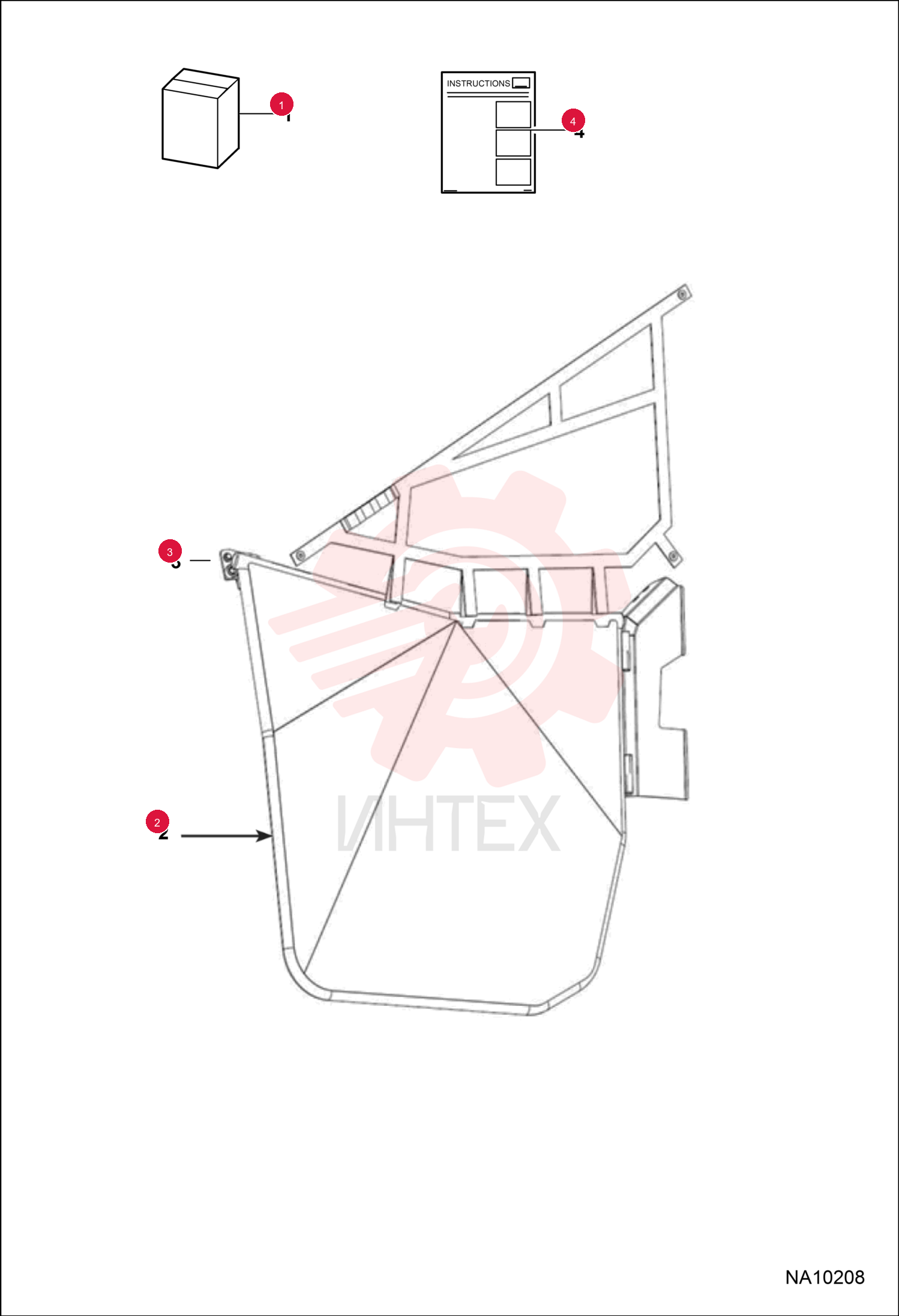 KIT HALF DOOR 7259514 (5)