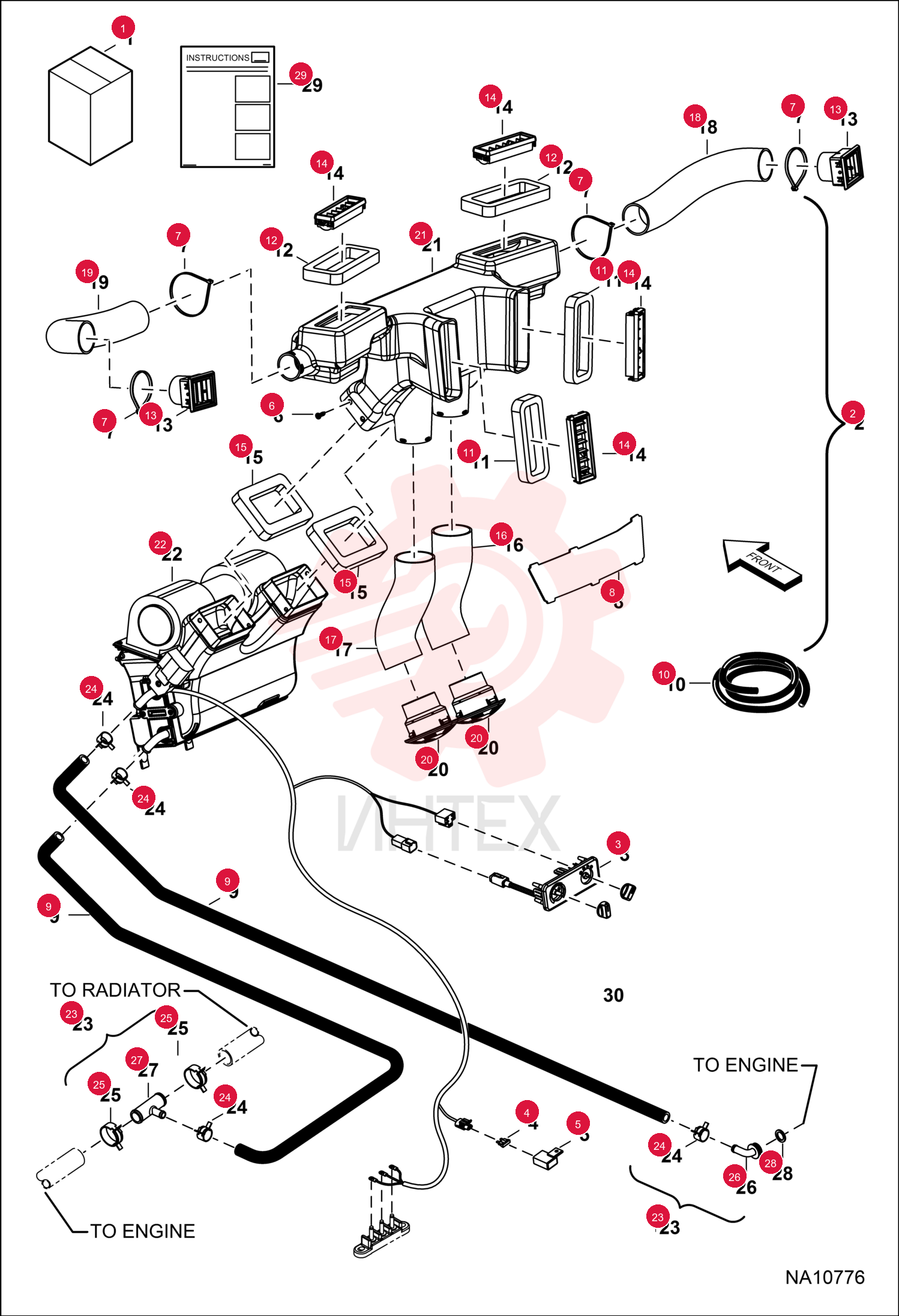 KIT, HEATER DIESEL 7273823 (2)