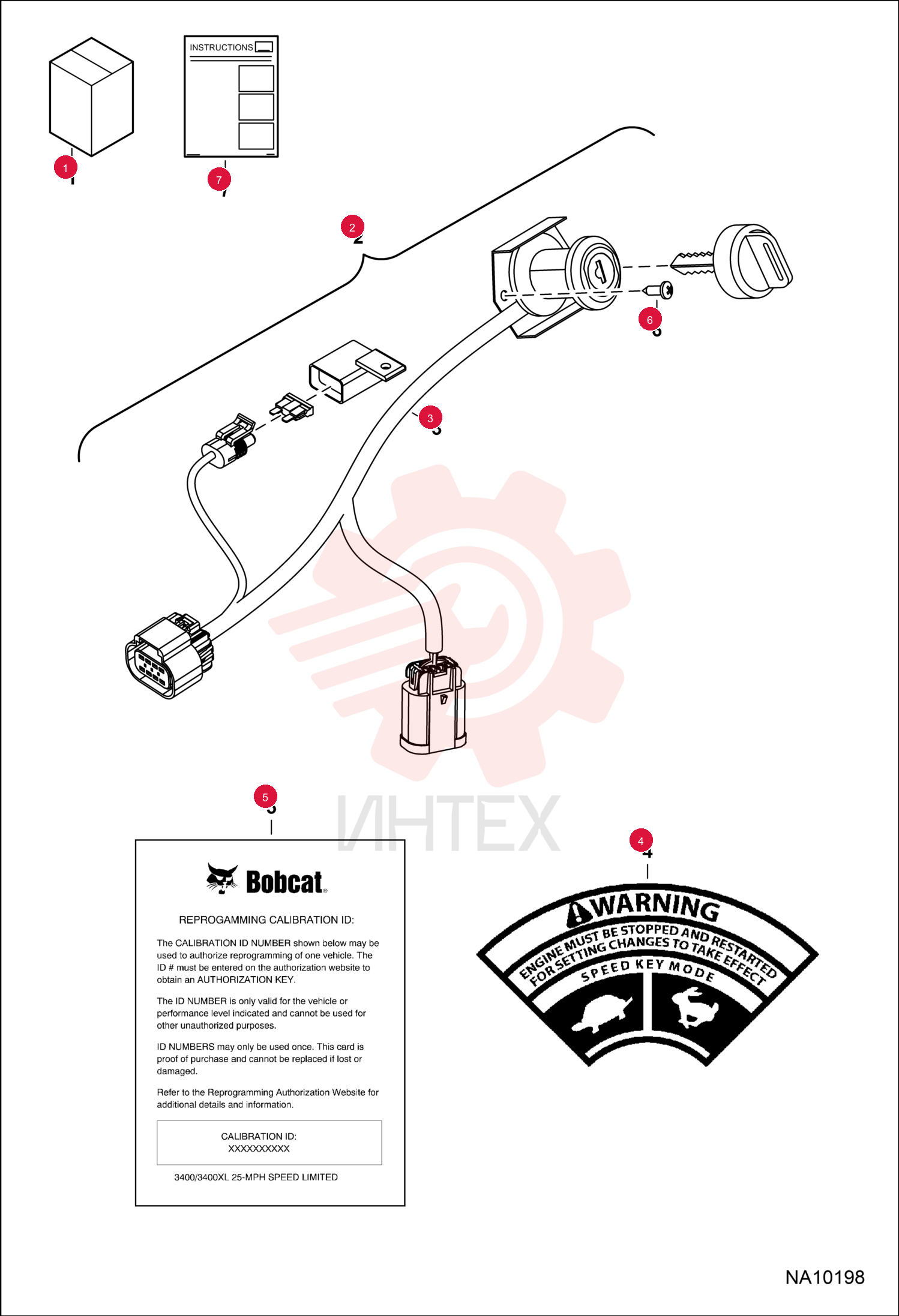 KIT, SPEED LIMIT 25 GAS 7261169 (4)