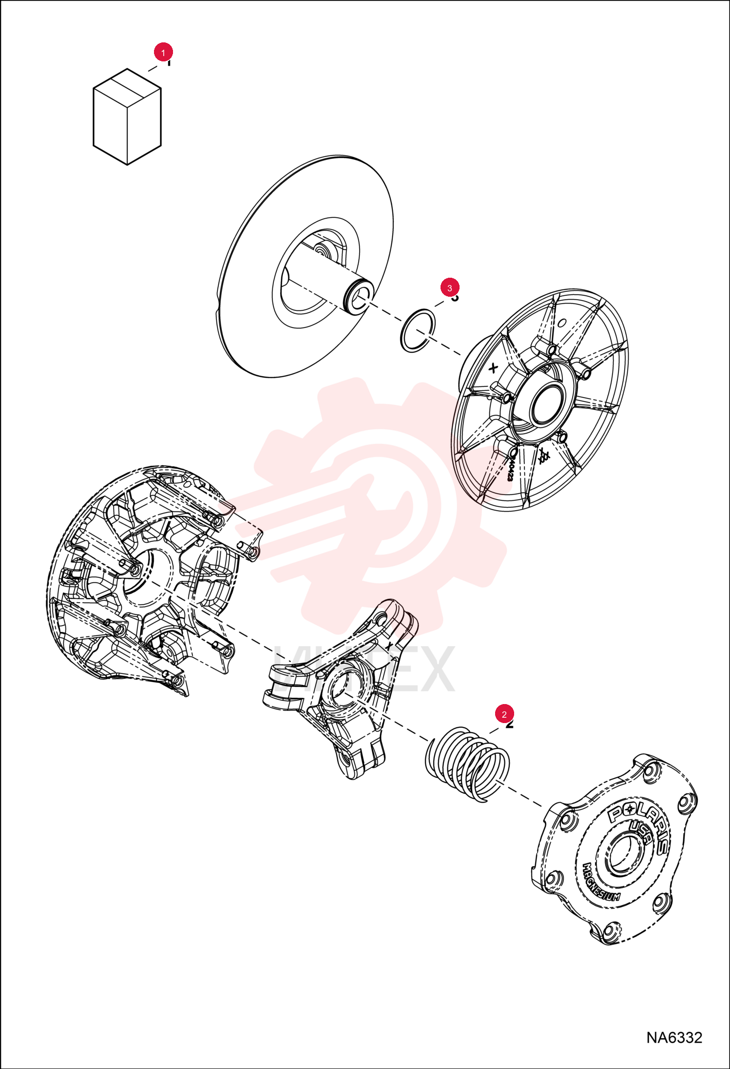 KIT, SPRING CLUTCH 7023265