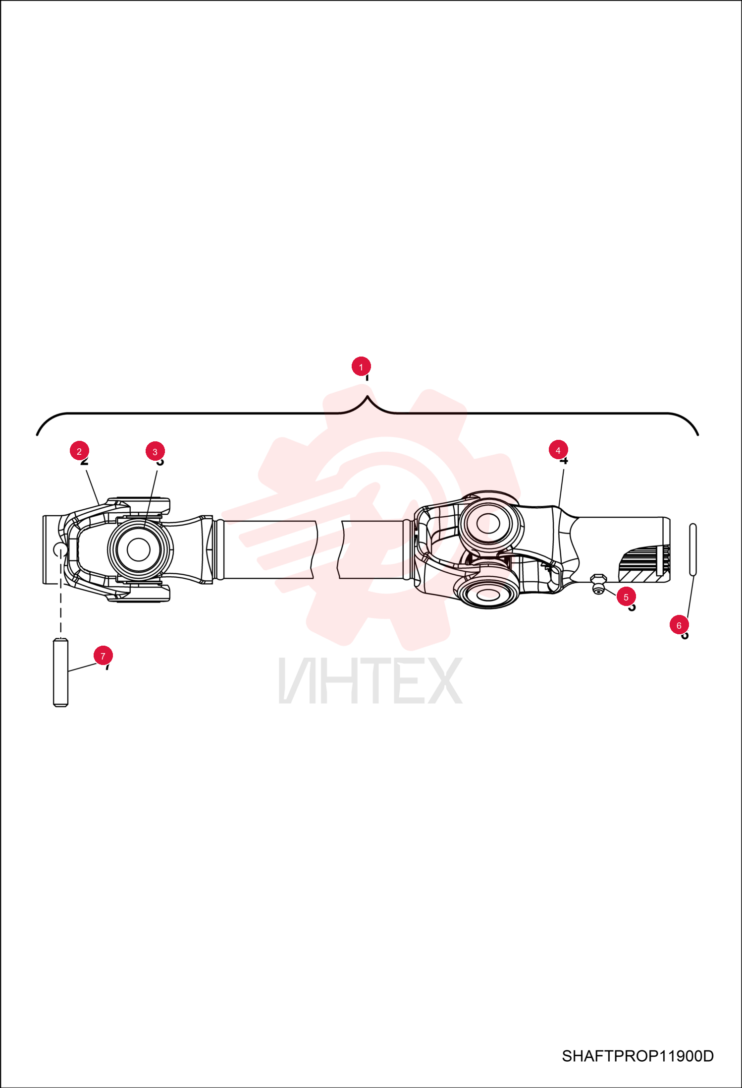 SHAFT, DRIVE FRT 7020248 (1)